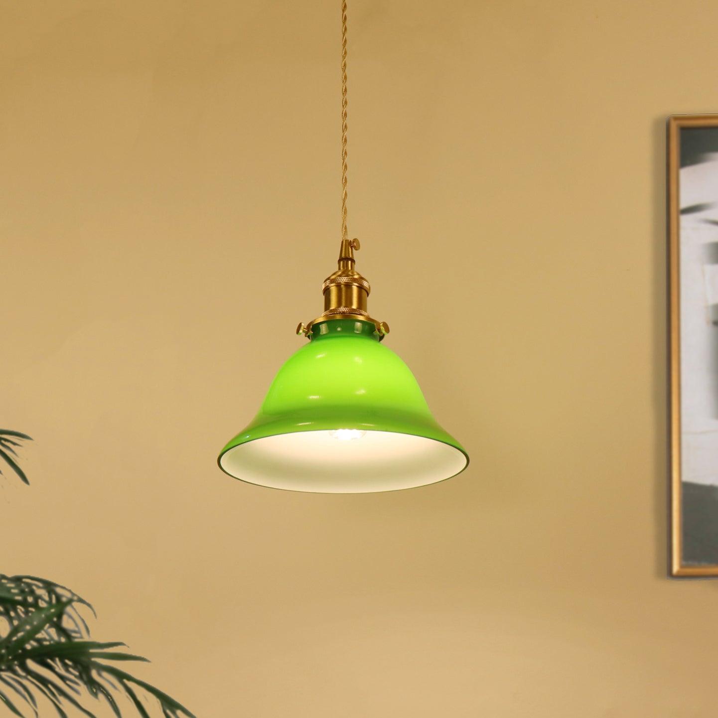Velona Brass Retro Pendant Light - Letslighting