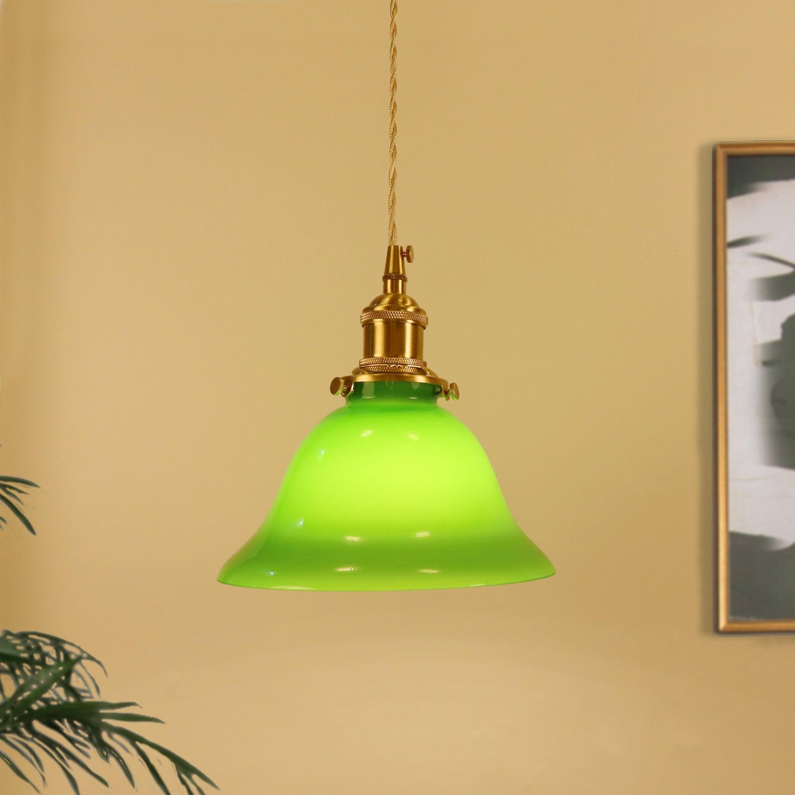 Velona Brass Retro Pendant Light - Letslighting
