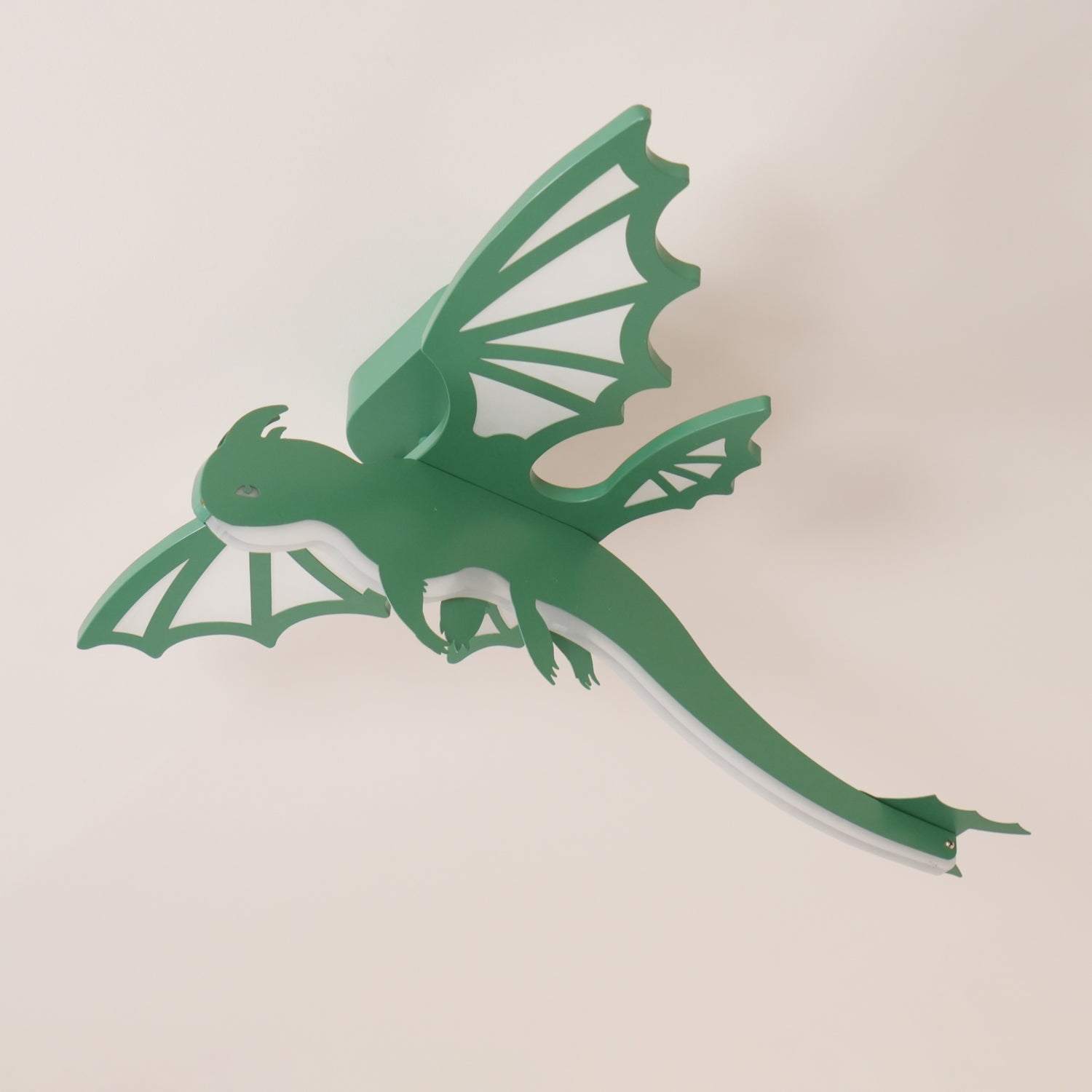 Lustra Ceiling Light Green Dinosaur LED - Letslighting