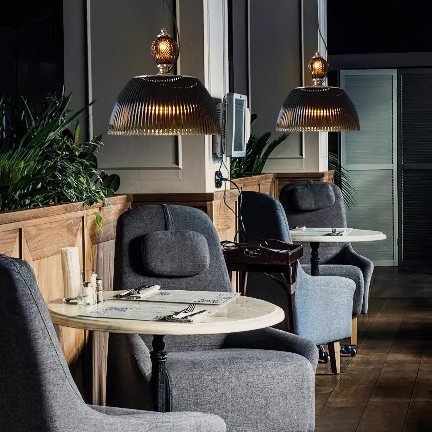 Nyra Glass Retro Pendant Lamp - Letslighting