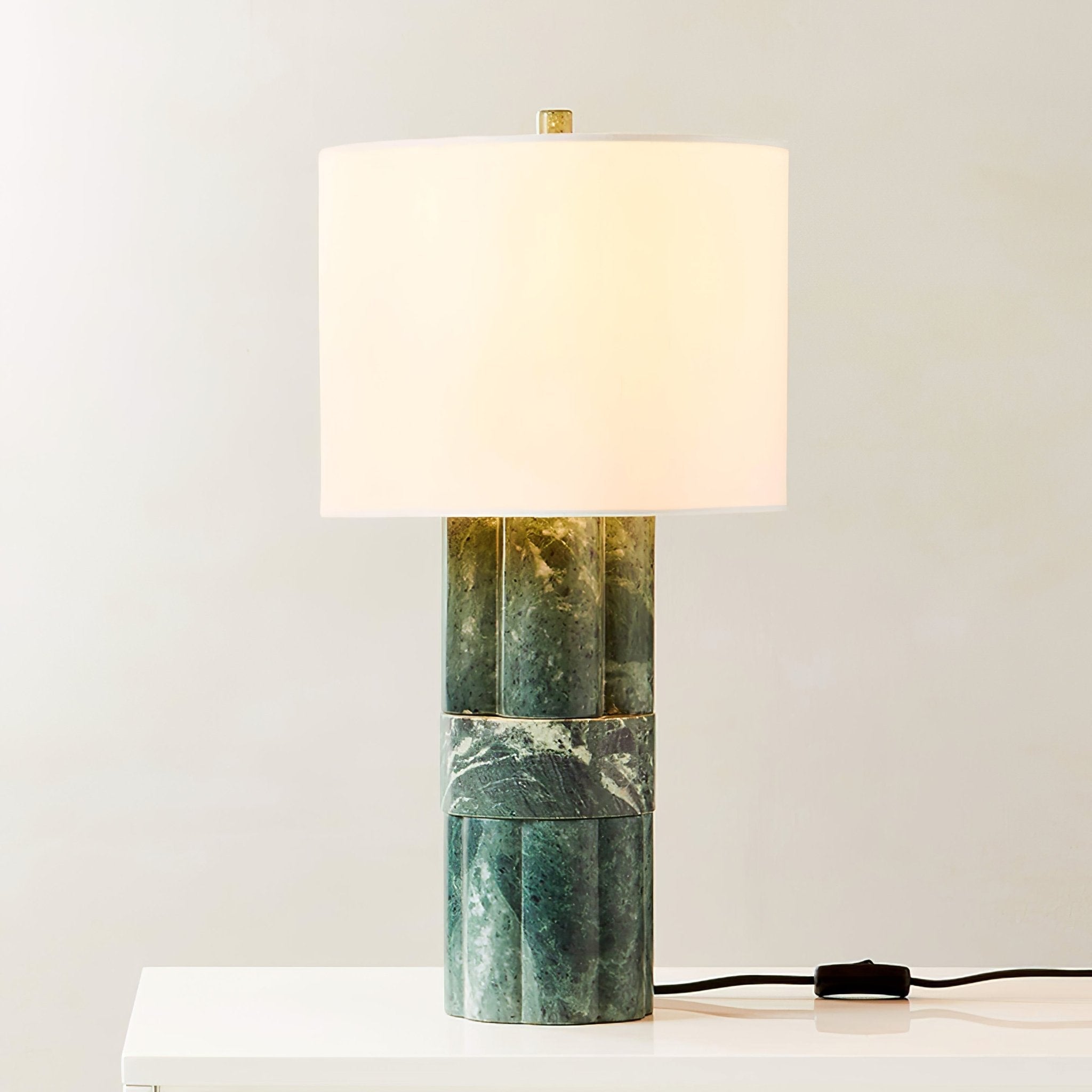 Declan Modern Marble Table Lamp - Blowlighting