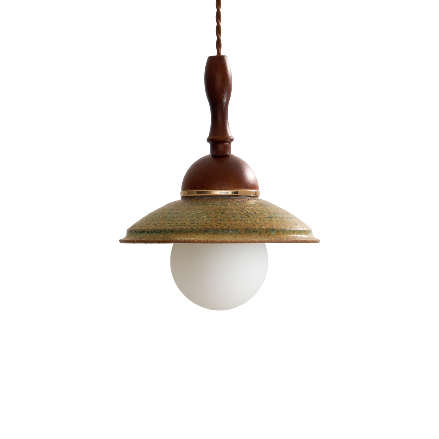 Ulsilia Nordic Art Wood Ceramics Pendant Lamp - Letslighting