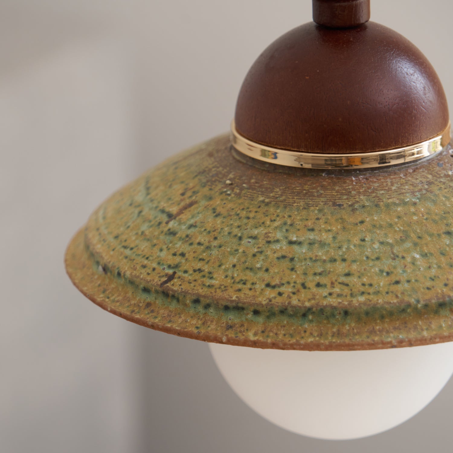 Ulsilia Nordic Art Wood Ceramics Pendant Lamp - Letslighting