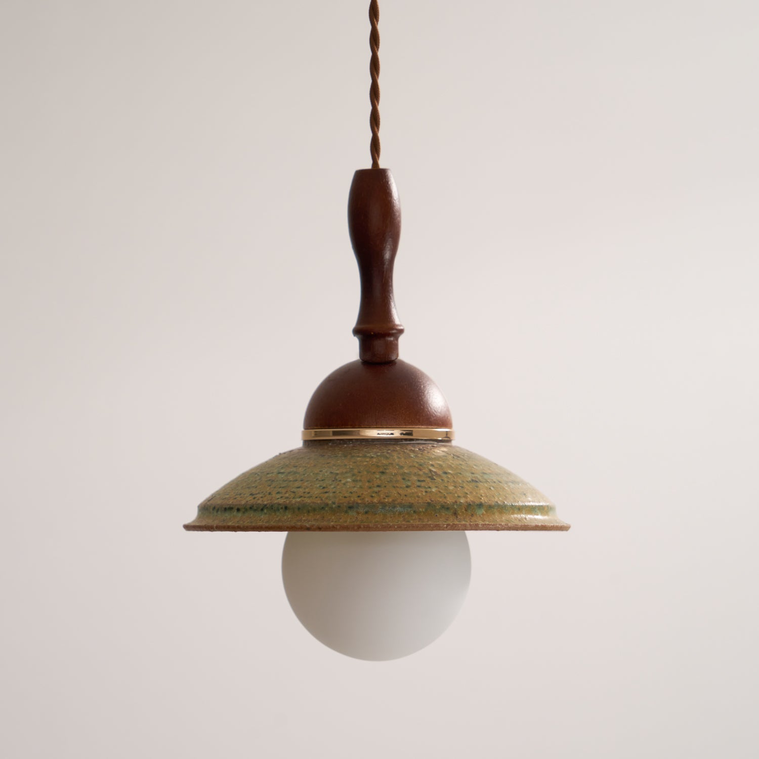 Ulsilia Nordic Art Wood Ceramics Pendant Lamp - Letslighting