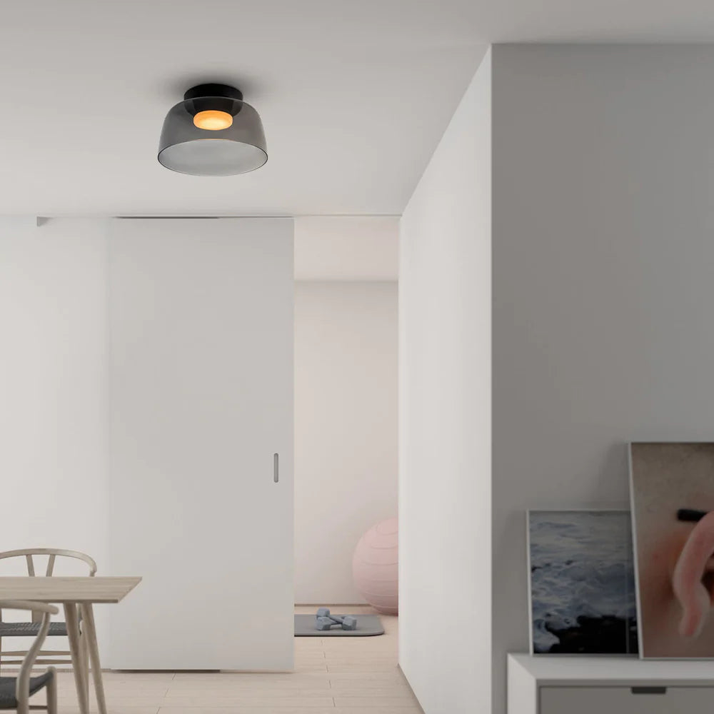 Valentina Modern Simple Creative Glass Flush Mount Ceiling Light - Letslighting