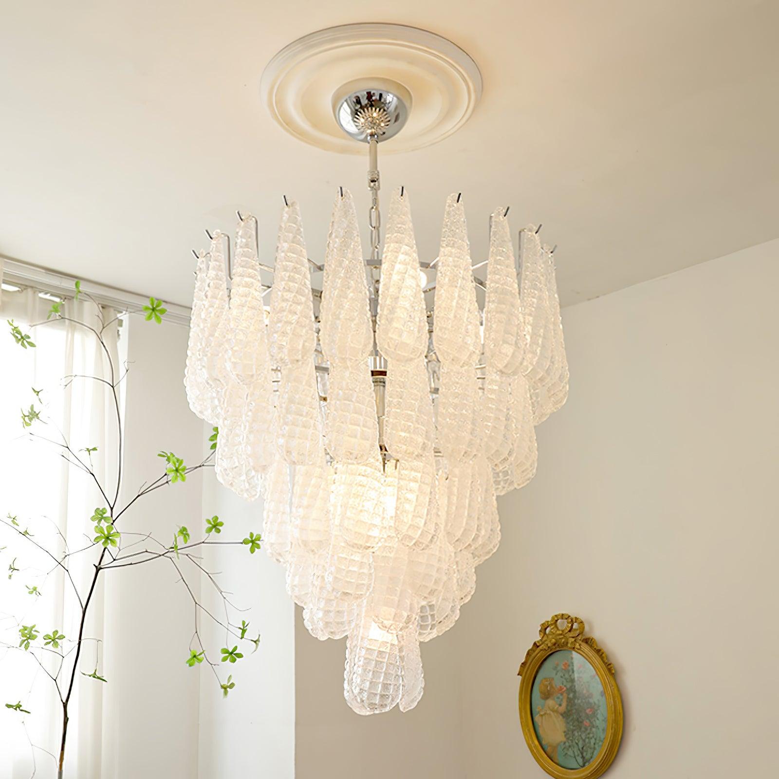 Zemaryra  Murano Glass Chandelier
