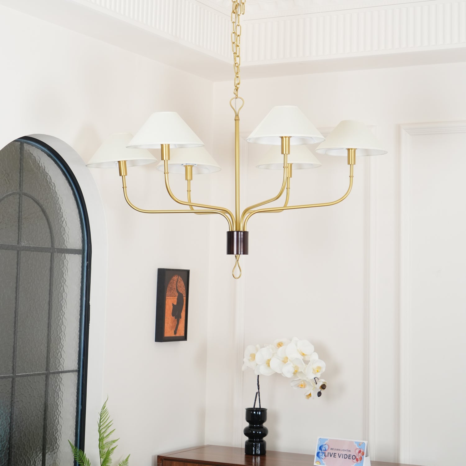 Elizabeth Staggered Tail Chandelier - Letslighting