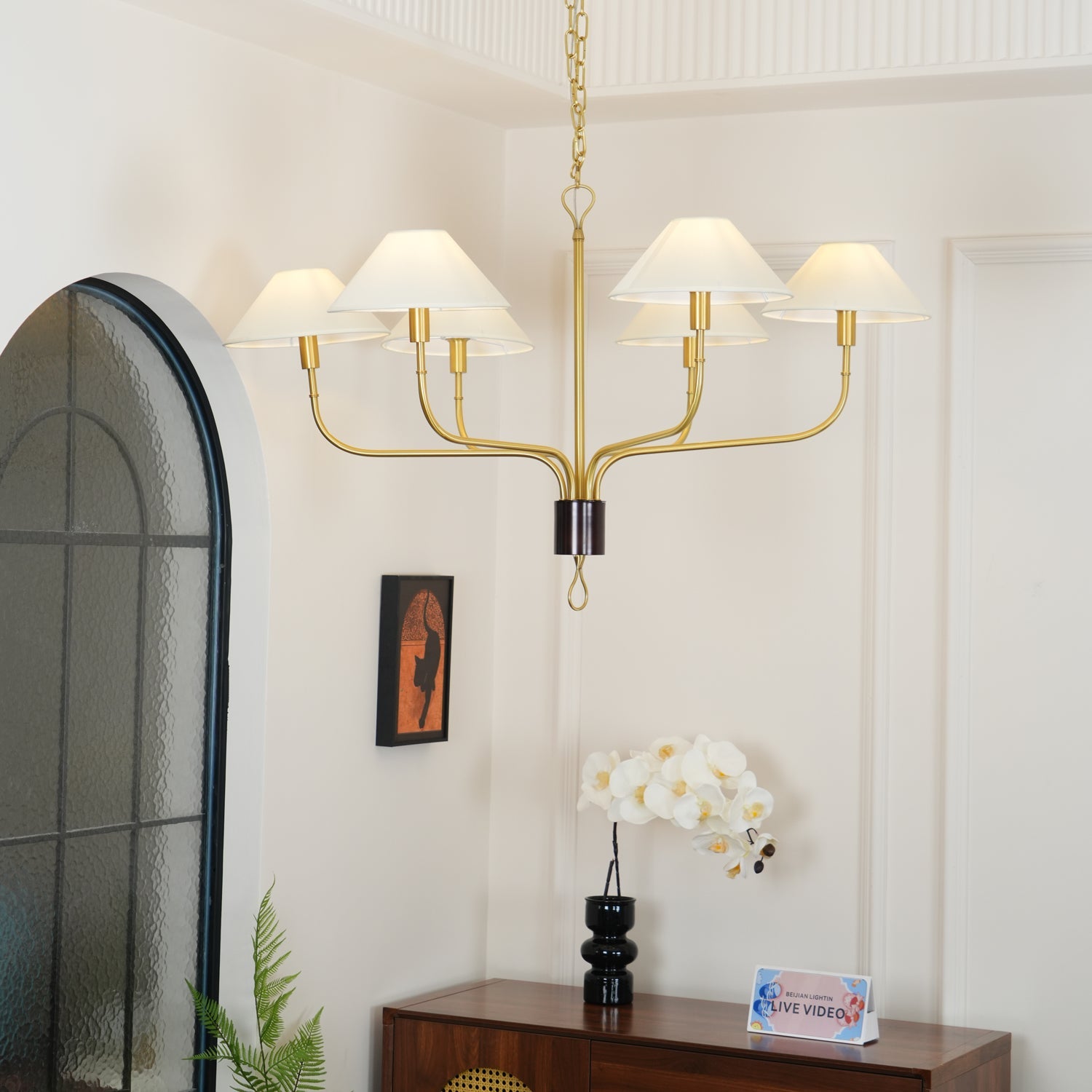 Elizabeth Staggered Tail Chandelier - Letslighting