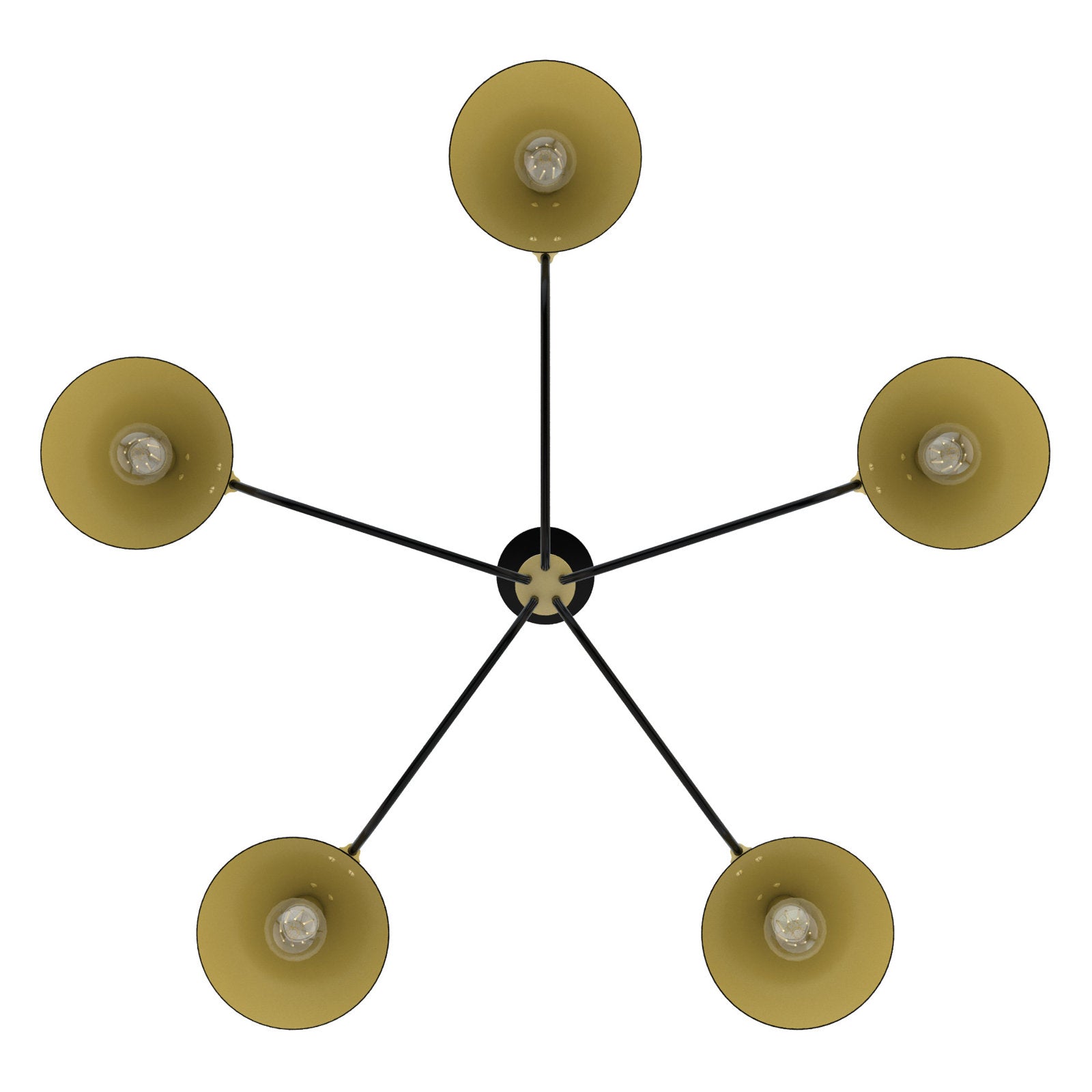 Cucarara Vintage Industrial Isle Black Chandelier - Letslighting