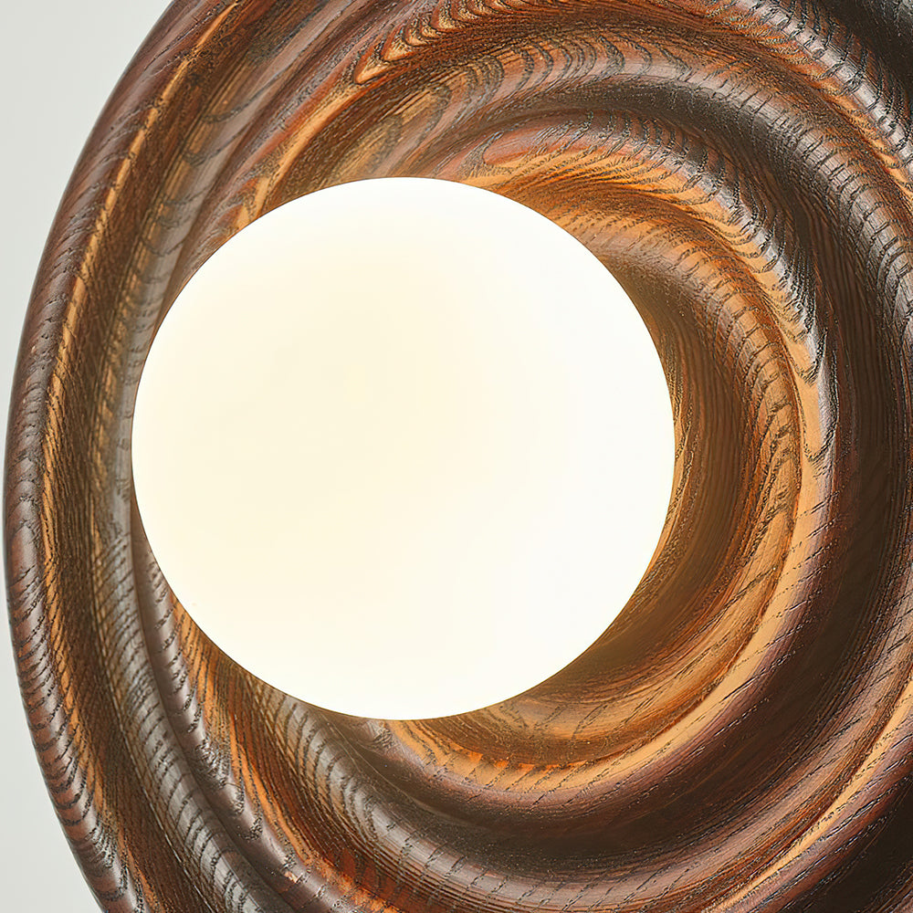 Ultalora Modern Minimalist Wood Glass Wall Lamp - Letslighting
