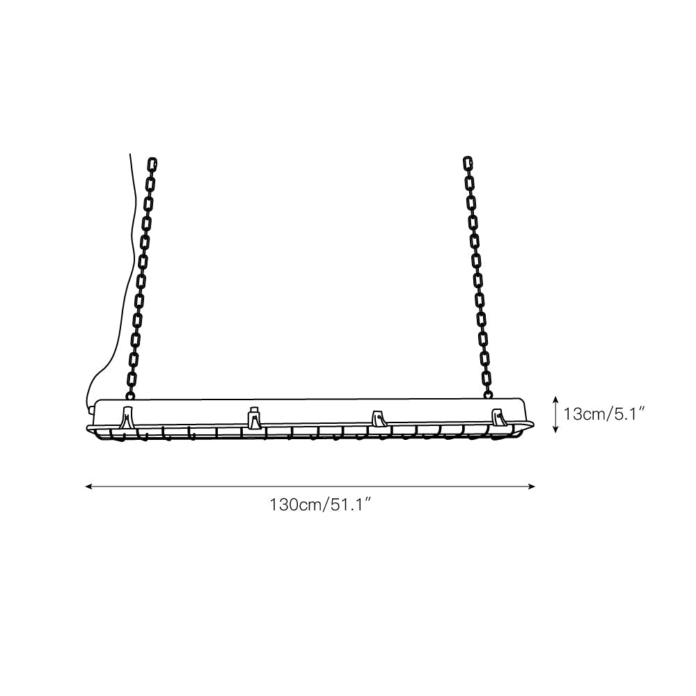 Anorionis Modern Minimalist Cage Glass Pendant Light - Letslighting