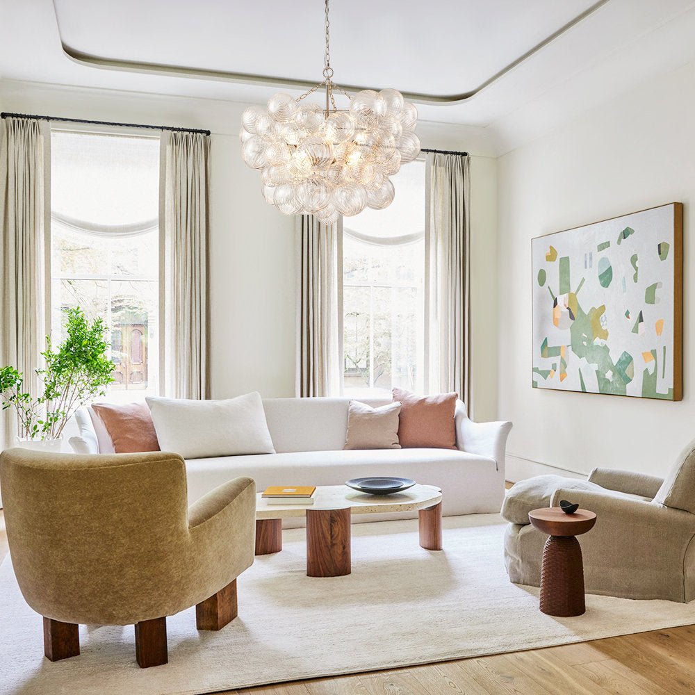 Aurora Chandelier Glass Ball Bubble Modern - Letslighting