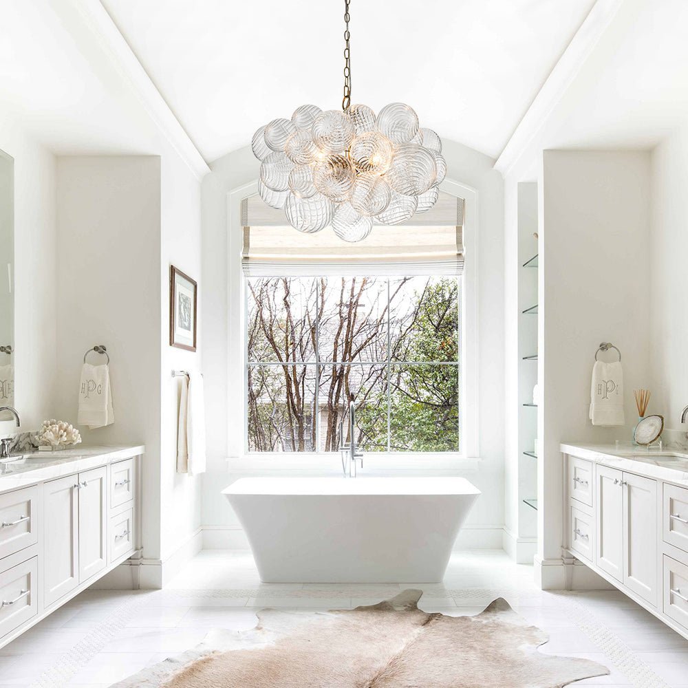 Aurora Chandelier Glass Ball Bubble Modern - Letslighting