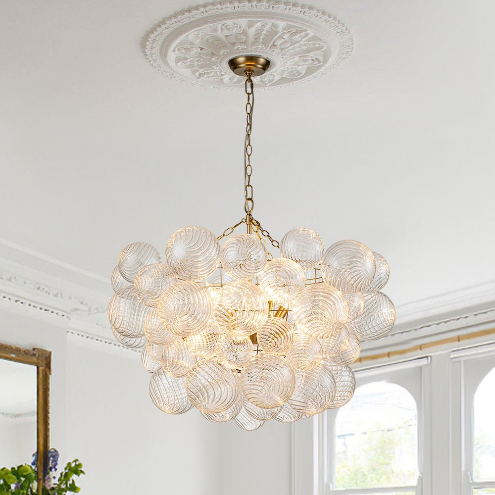 Aurora Chandelier Glass Ball Bubble Modern - Letslighting