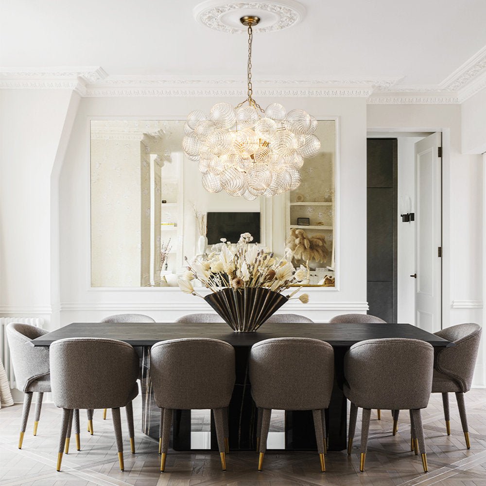 Aurora Chandelier Glass Ball Bubble Modern - Letslighting
