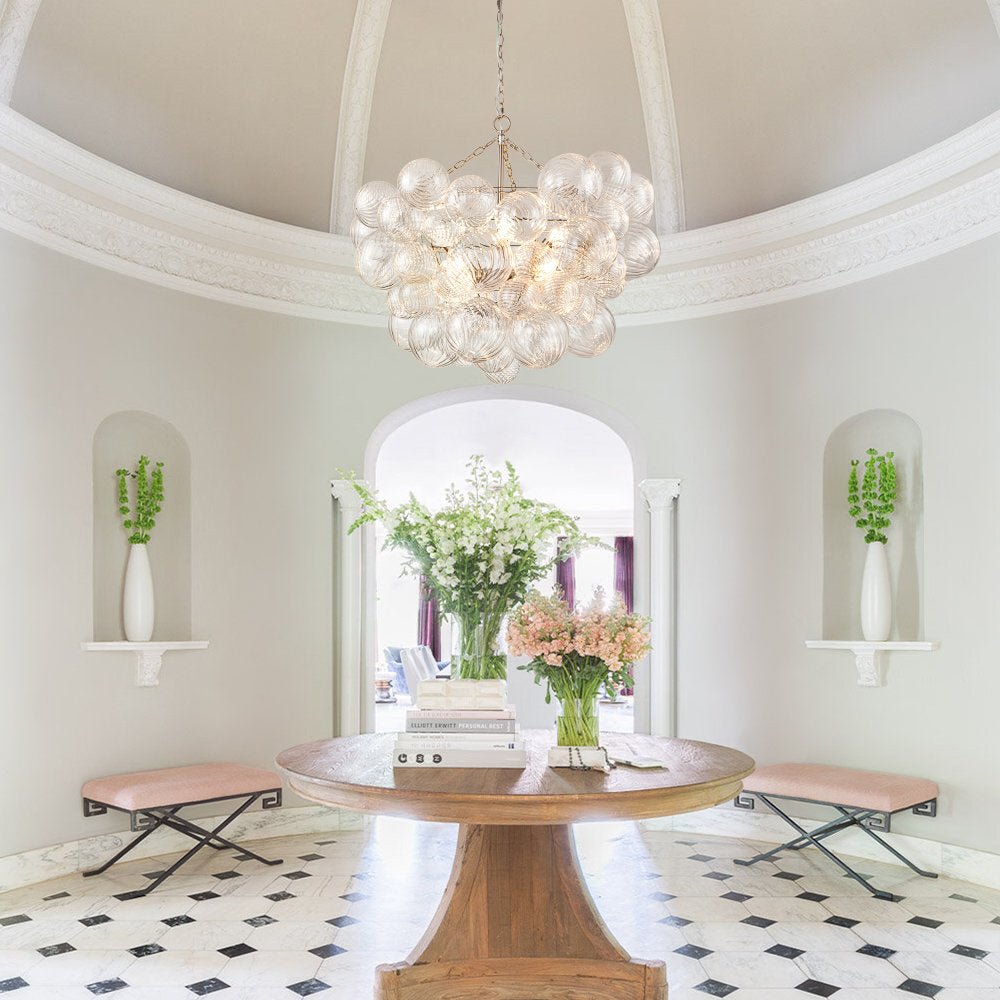 Aurora Chandelier Glass Ball Bubble Modern - Letslighting