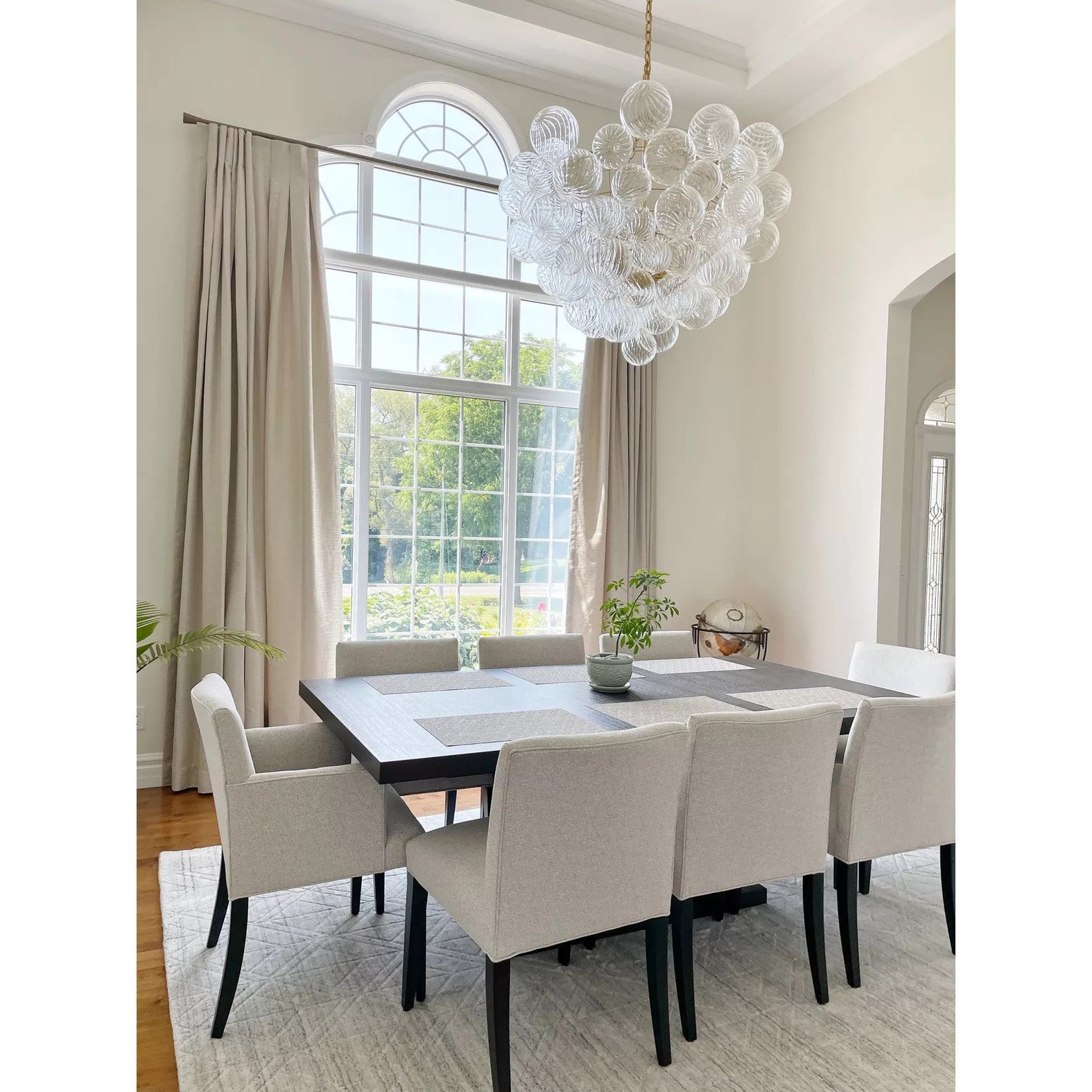 Aurora Chandelier Glass Ball Bubble Modern - Letslighting