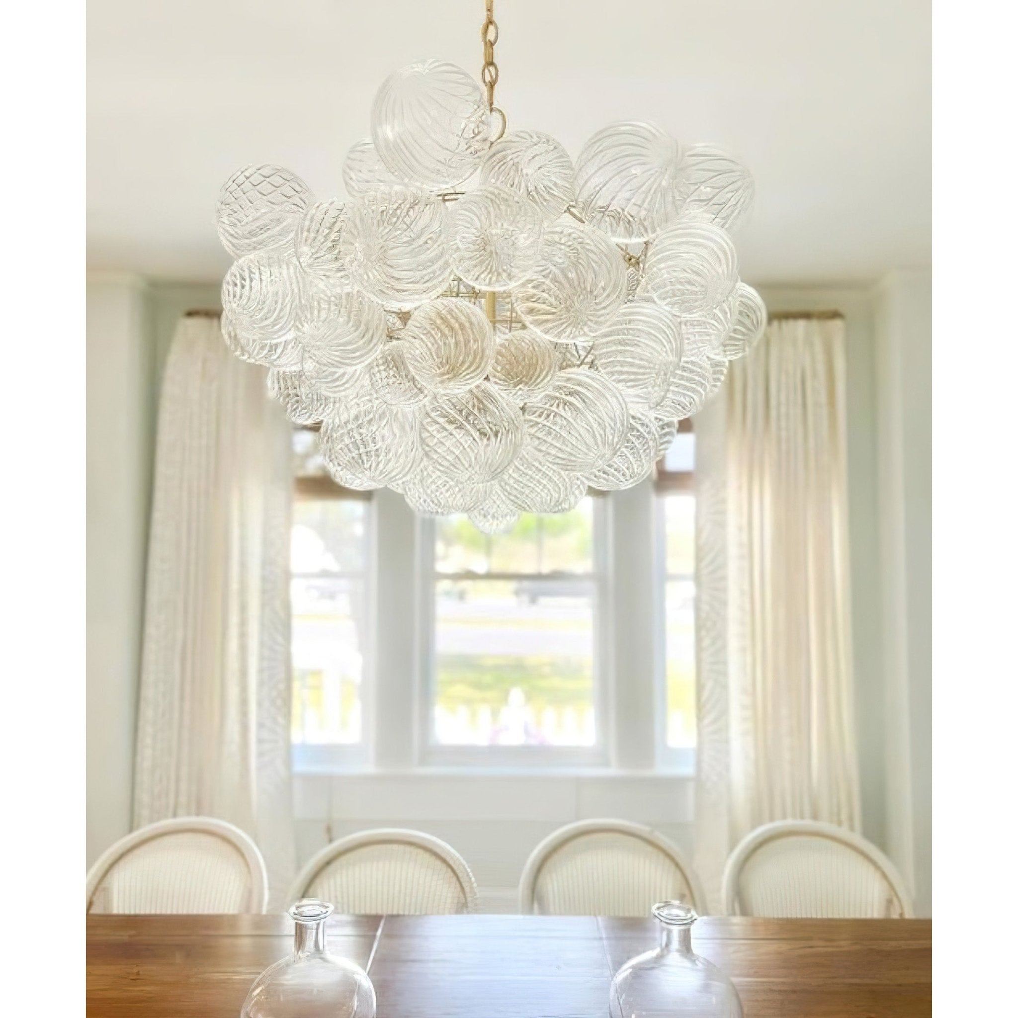Aurora Chandelier Glass Ball Bubble Modern - Letslighting