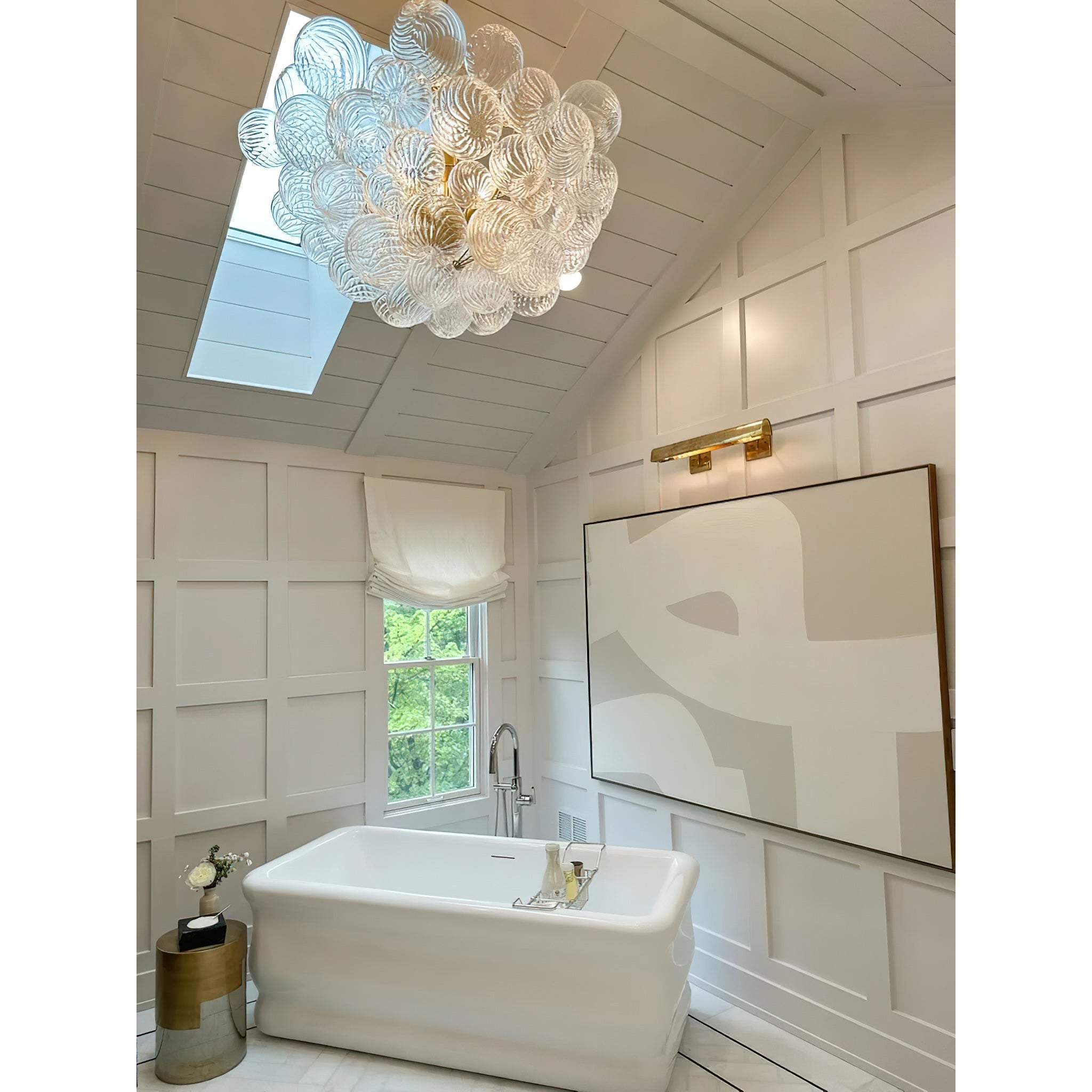 Aurora Chandelier Glass Ball Bubble Modern - Letslighting