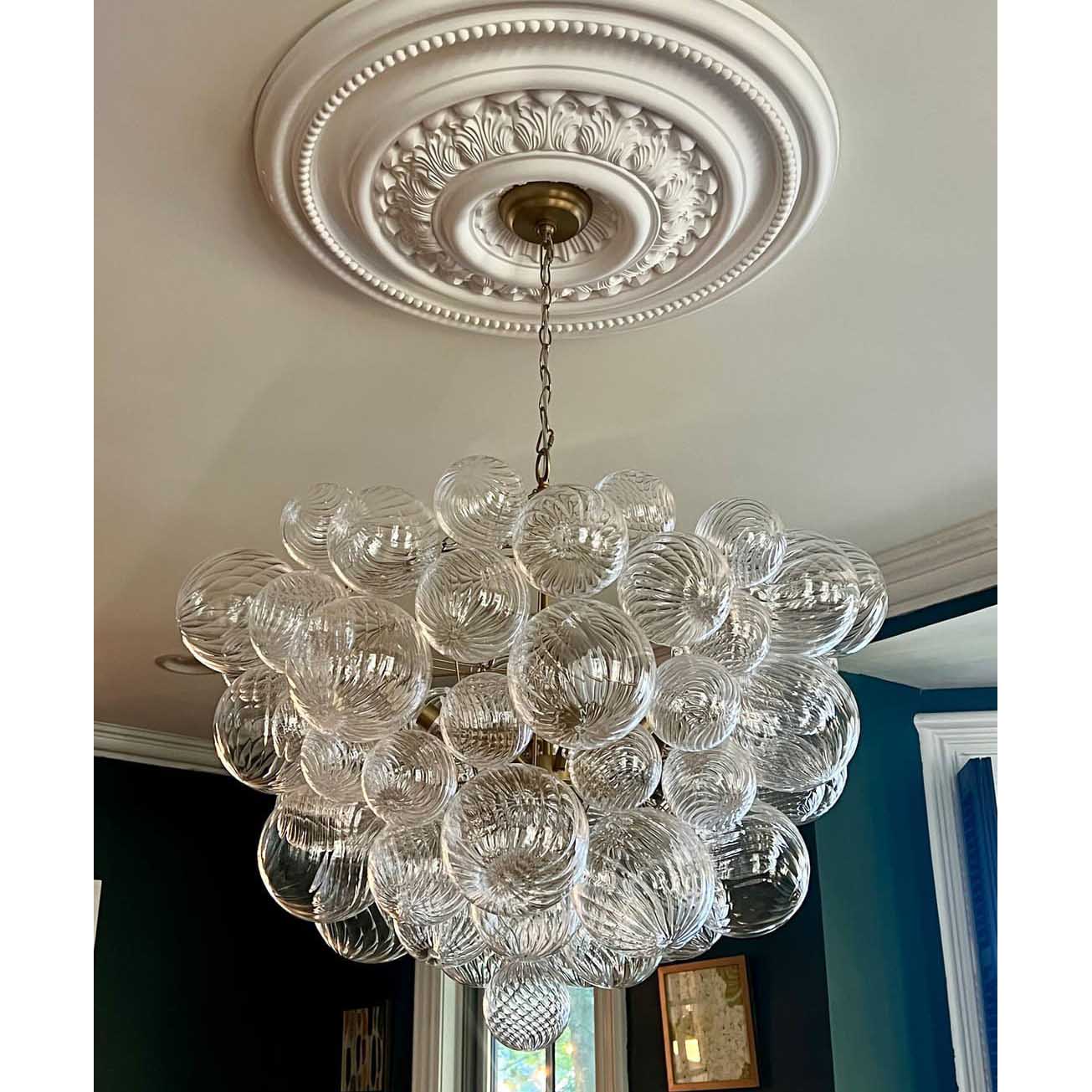 Aurora Chandelier Glass Ball Bubble Modern - Letslighting