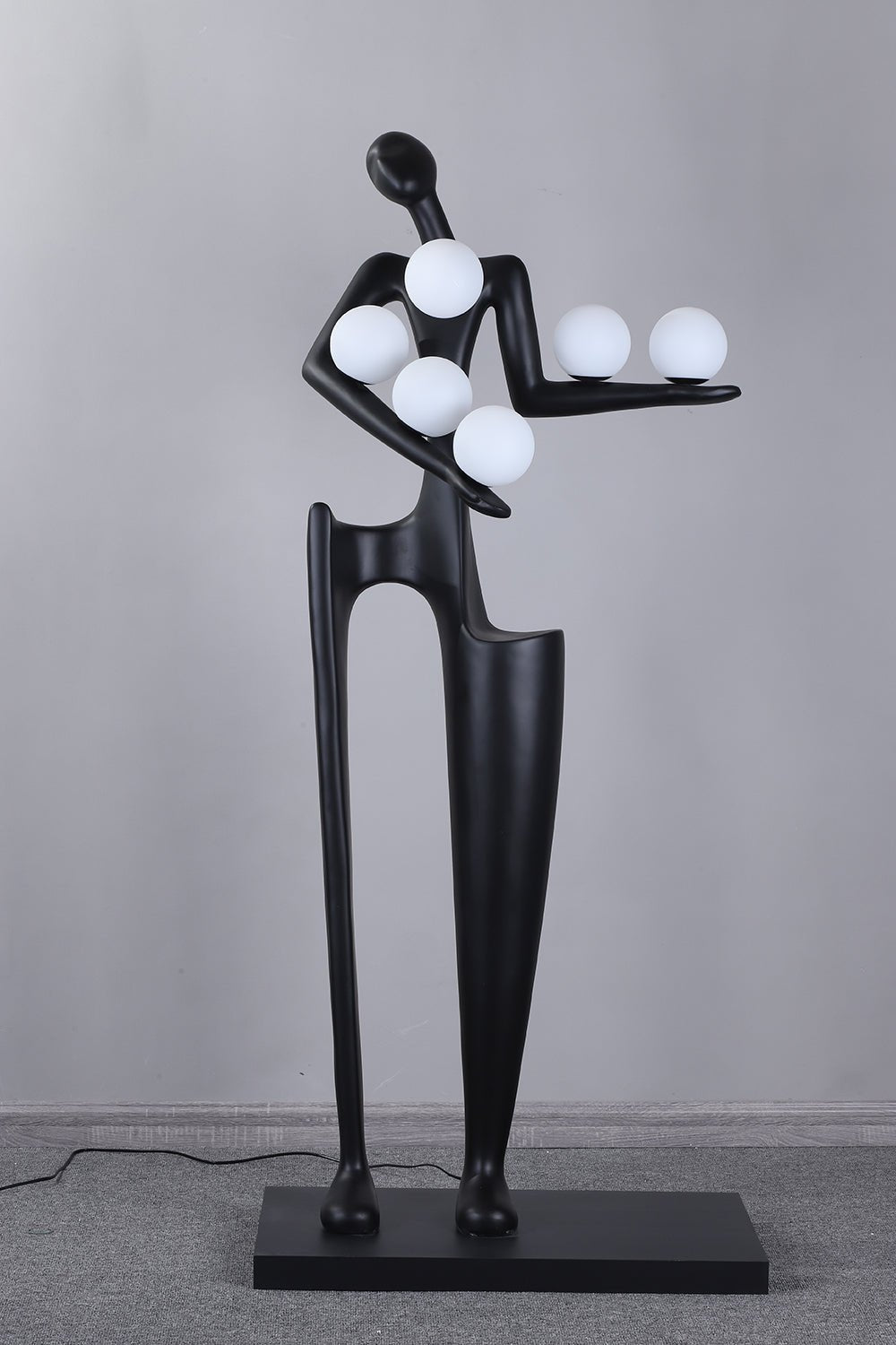 Zenoce Plastic Artistic Floor Lamp - Letslighting