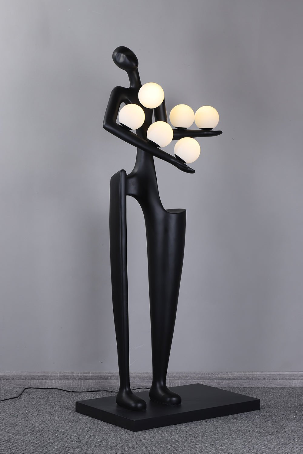 Zenoce Plastic Artistic Floor Lamp - Letslighting