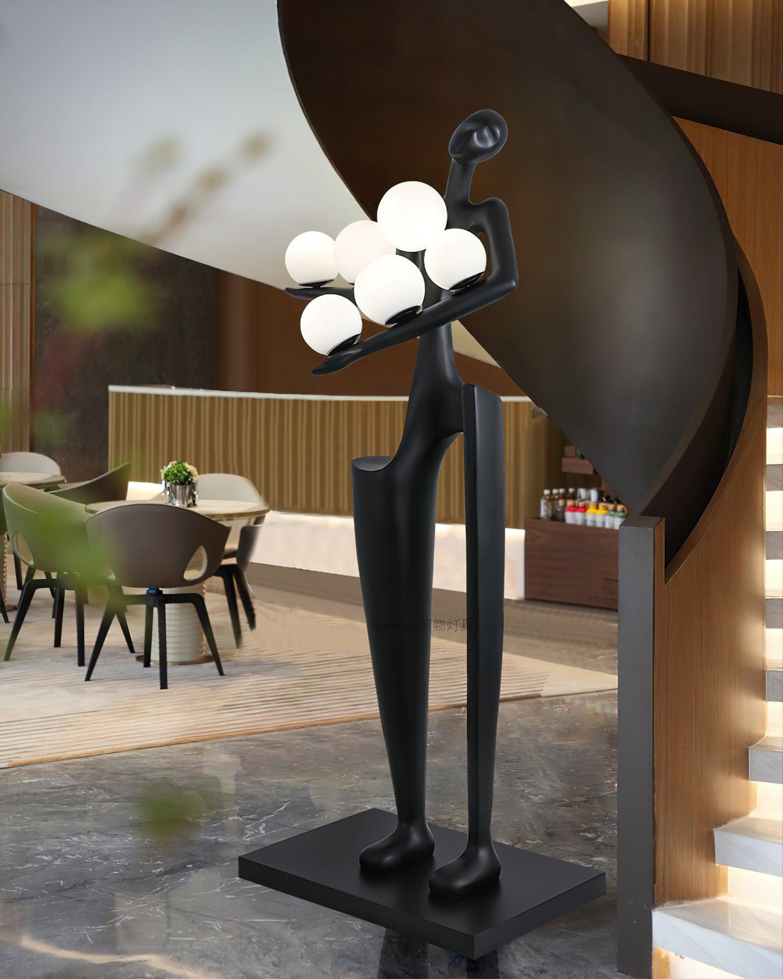 Zenoce Plastic Artistic Floor Lamp - Letslighting