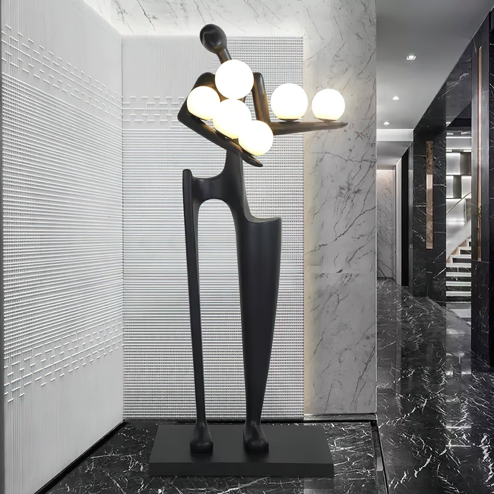 Zenoce Plastic Artistic Floor Lamp - Letslighting
