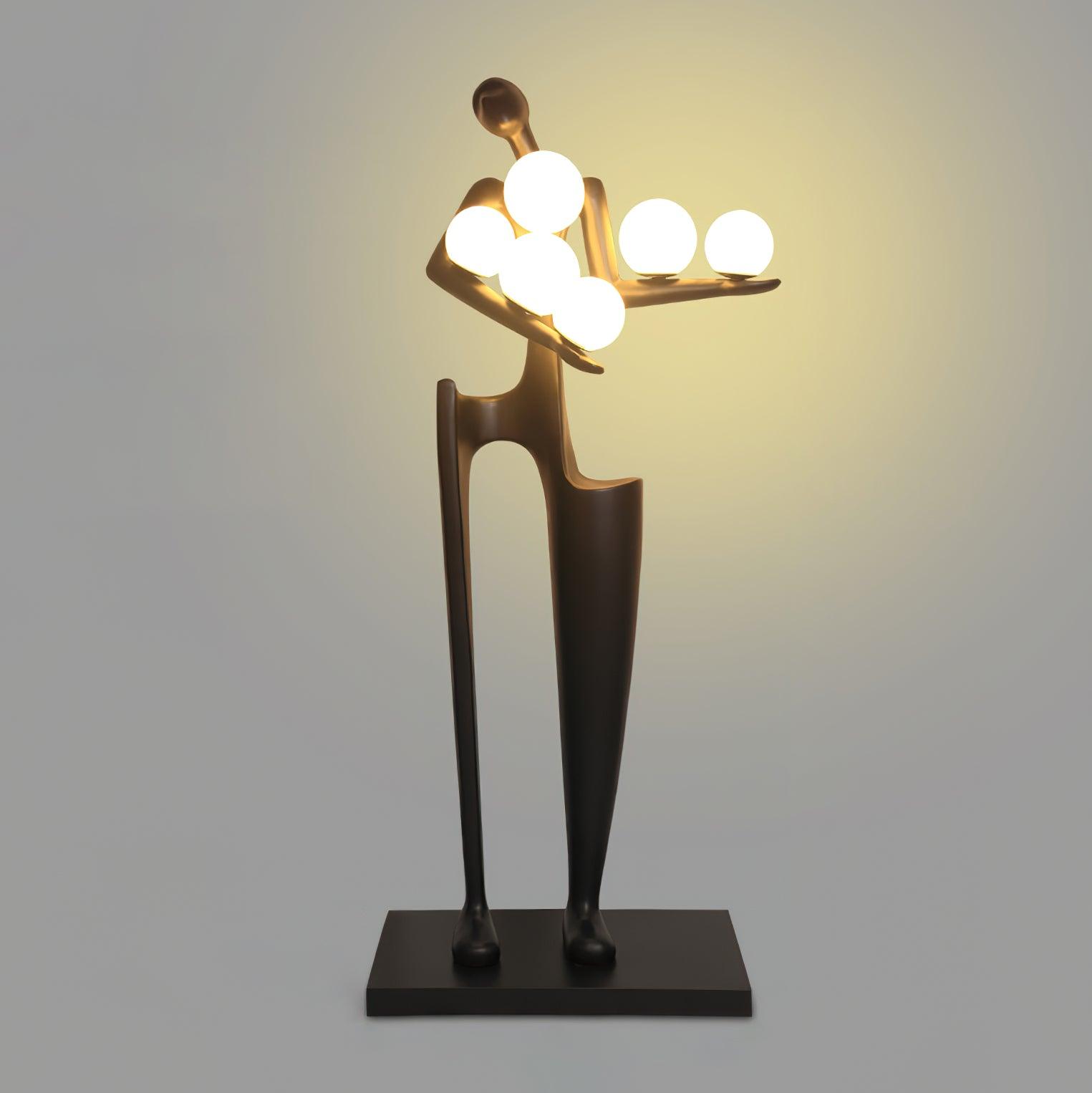 Zenoce Plastic Artistic Floor Lamp - Letslighting