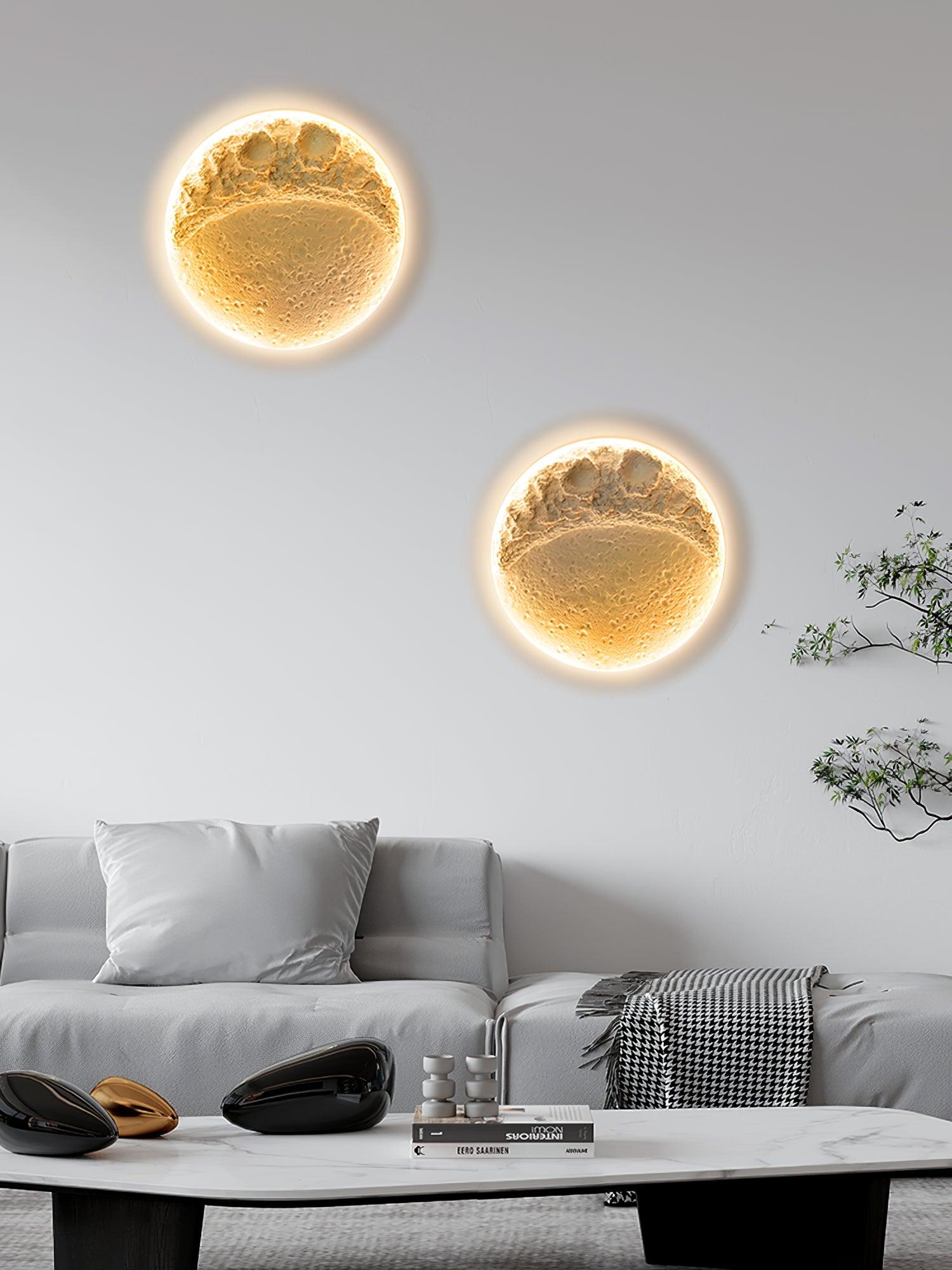 Lustra Wall Lamp Gypsum Moon - Letslighting