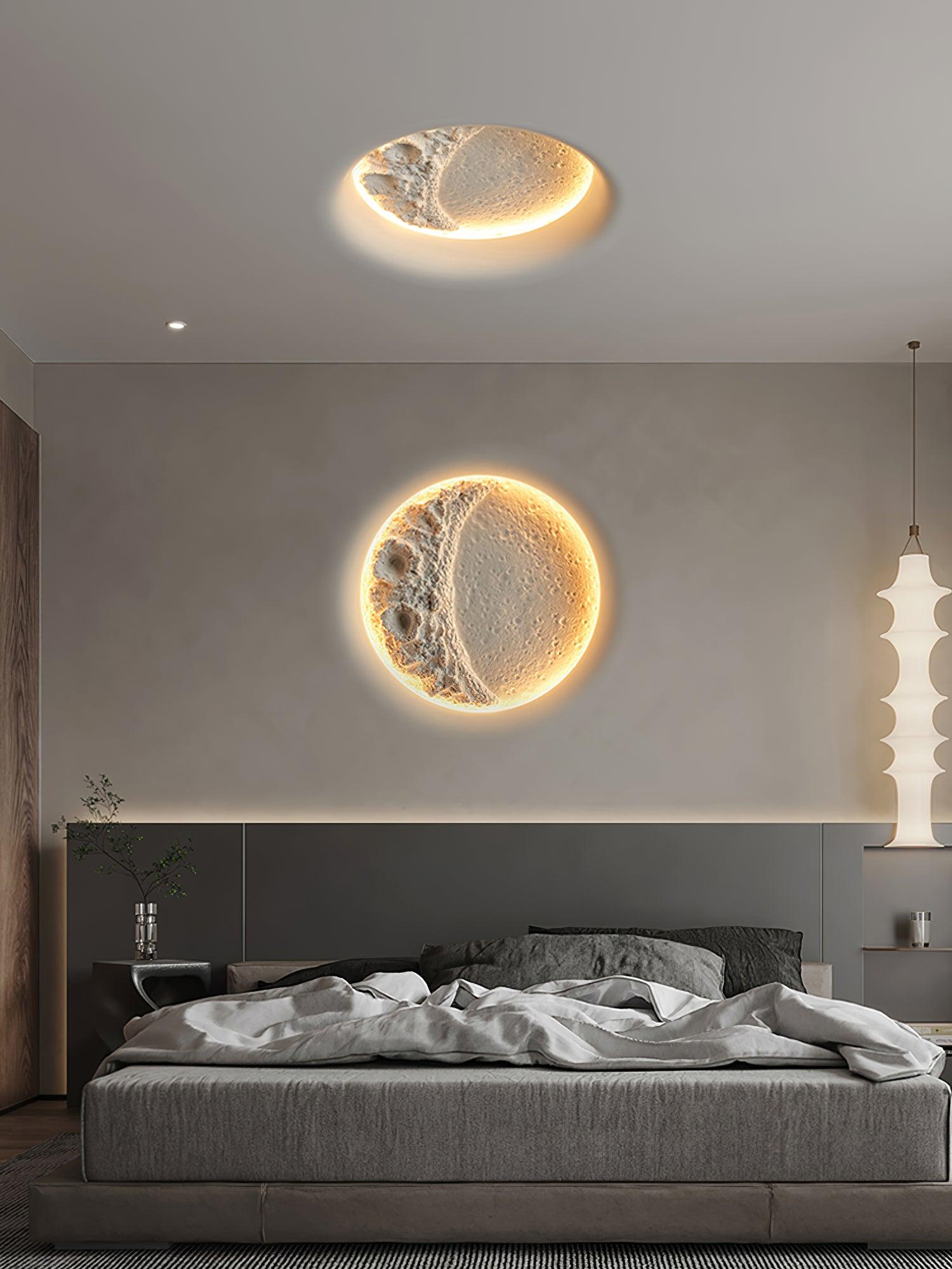 Lustra Wall Lamp Gypsum Moon - Letslighting