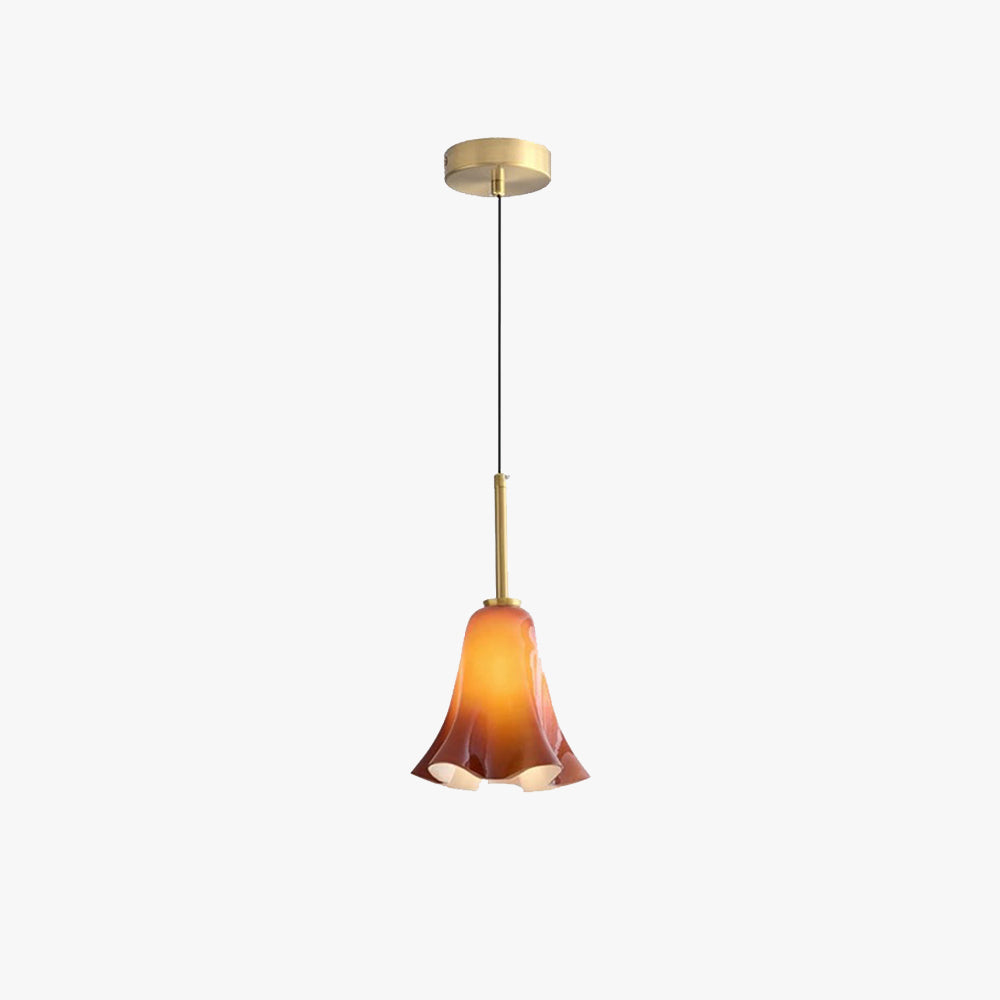 Arisha Vintage Simple Pendant Light Glass Bedroom Living Room - Letslighting