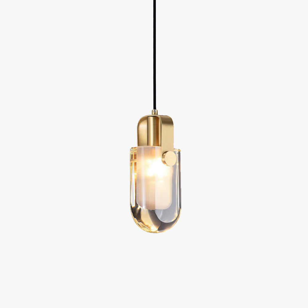 Kristy Classic Linear Pendant Light Crystal Dining Room Living Room - Letslighting