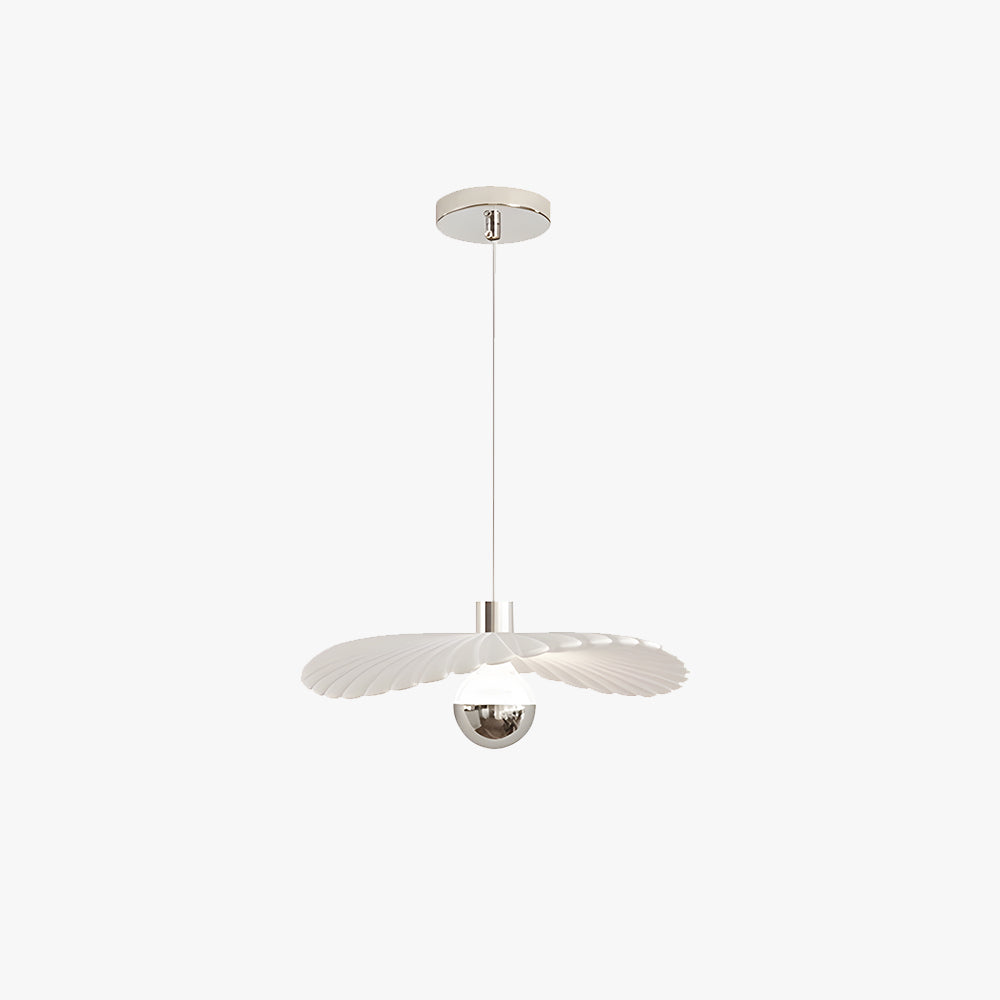 Arisha Nordic Leaf Pendant Light Resin Bedroom Hallway - Letslighting