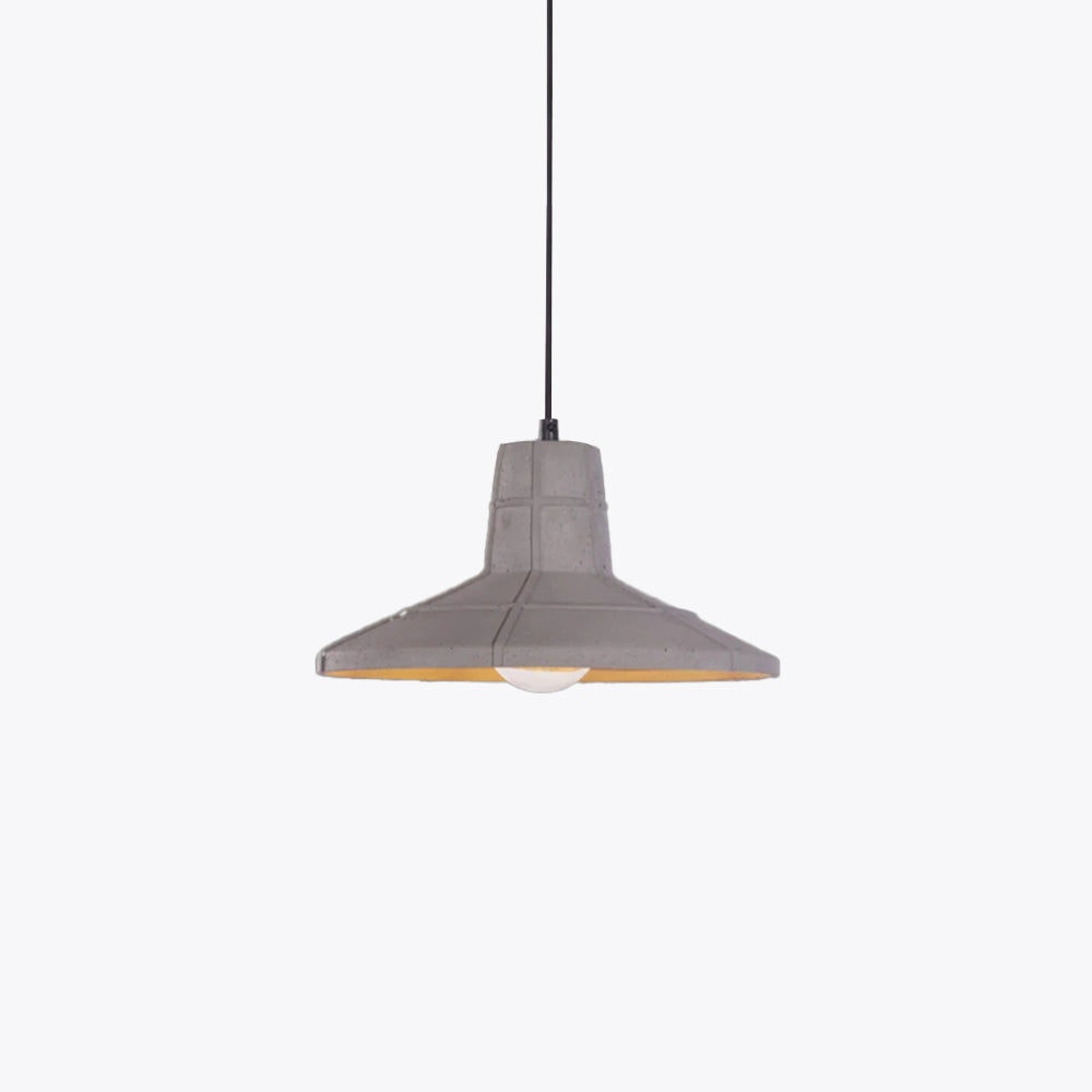 Avi Industrial LED Modern Pendant Light Cement Living Room - Letslighting