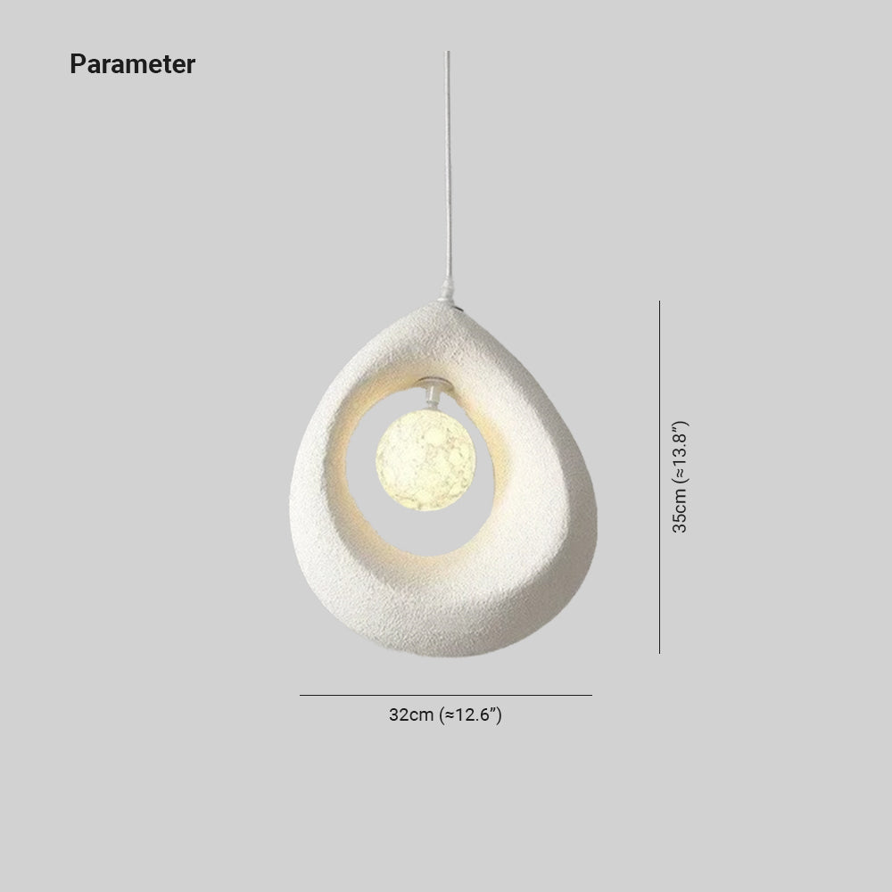 Avi Modern PVC Pendant Light Bedroom - Letslighting