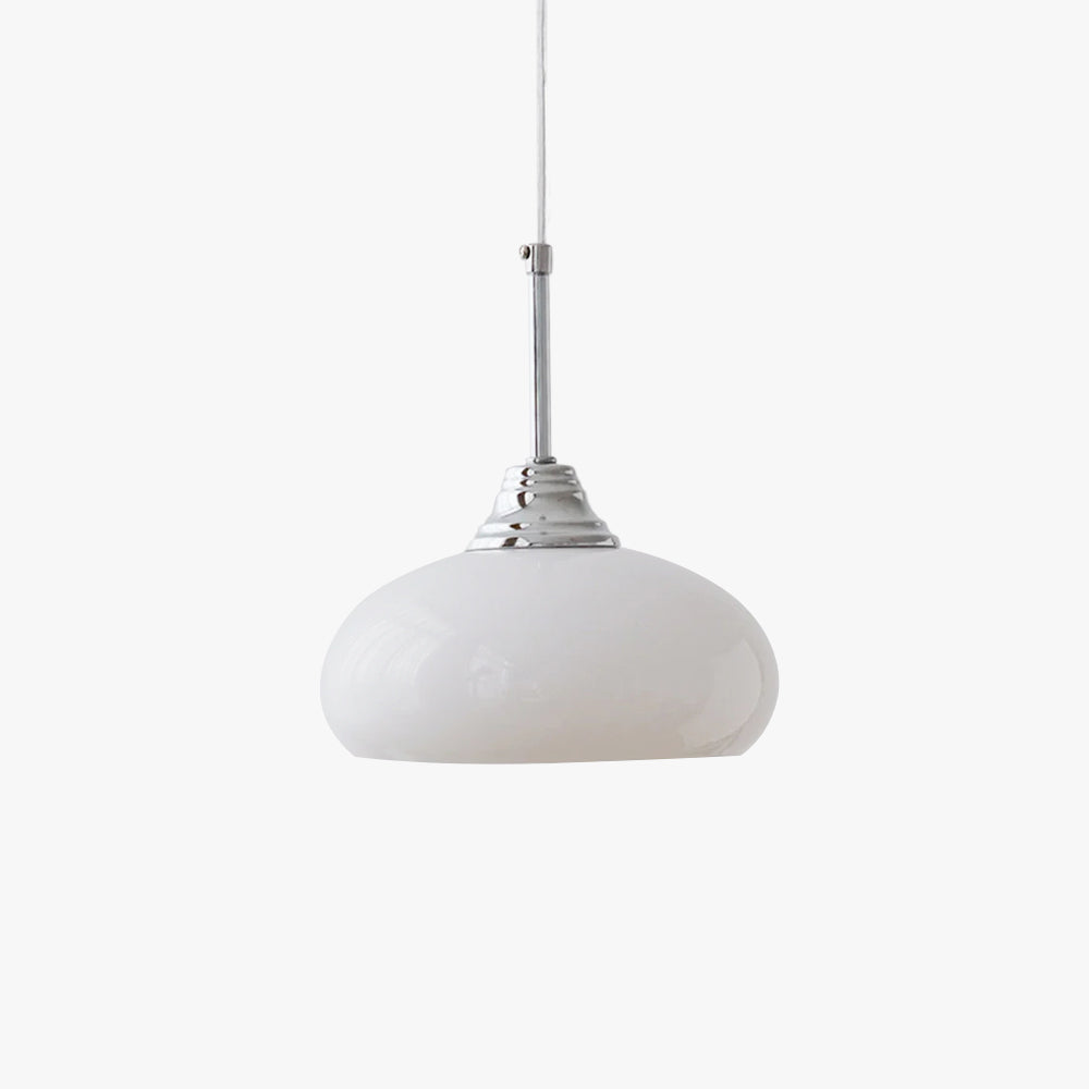 Valentina Simple Glass Metal Pendant Light Bedroom/Study - Letslighting