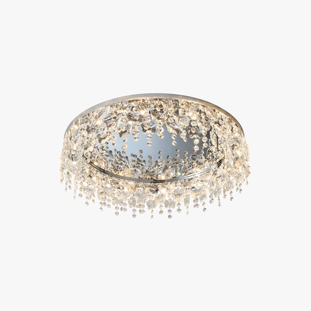 Kristy Modern Flush Mount Ceiling Light Light /Crystal Living Room - Letslighting