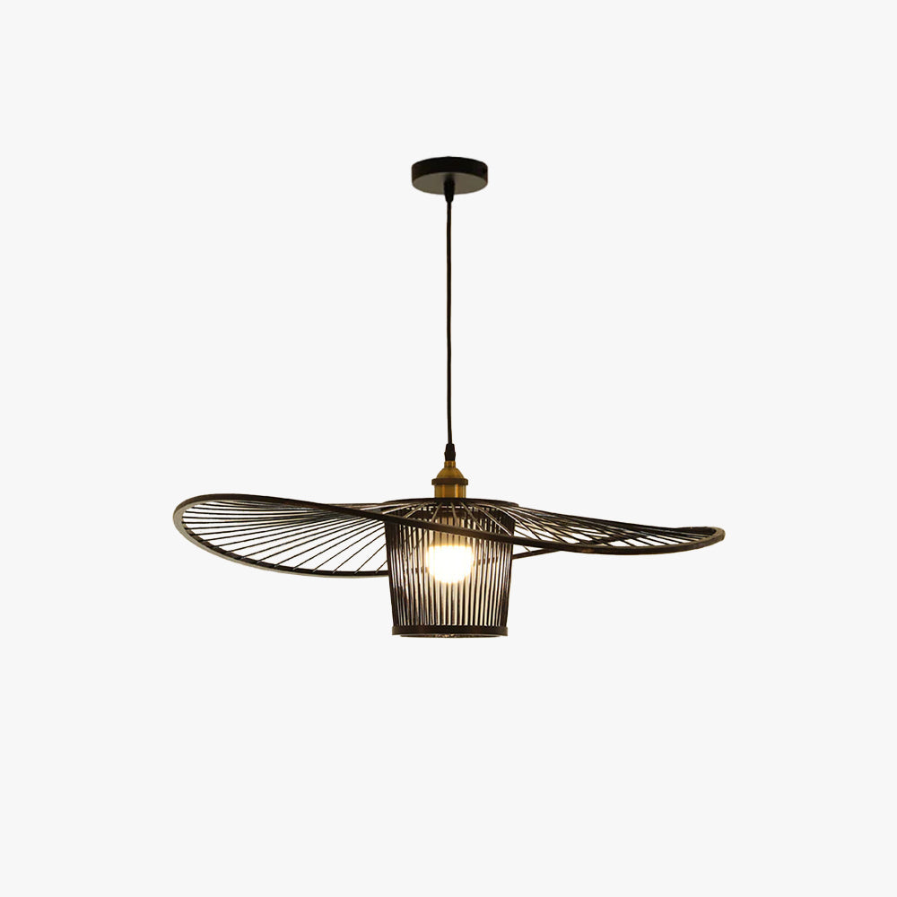 Ritta Modern LED Pendant Light Bamboo Living Room/Dining Room - Letslighting