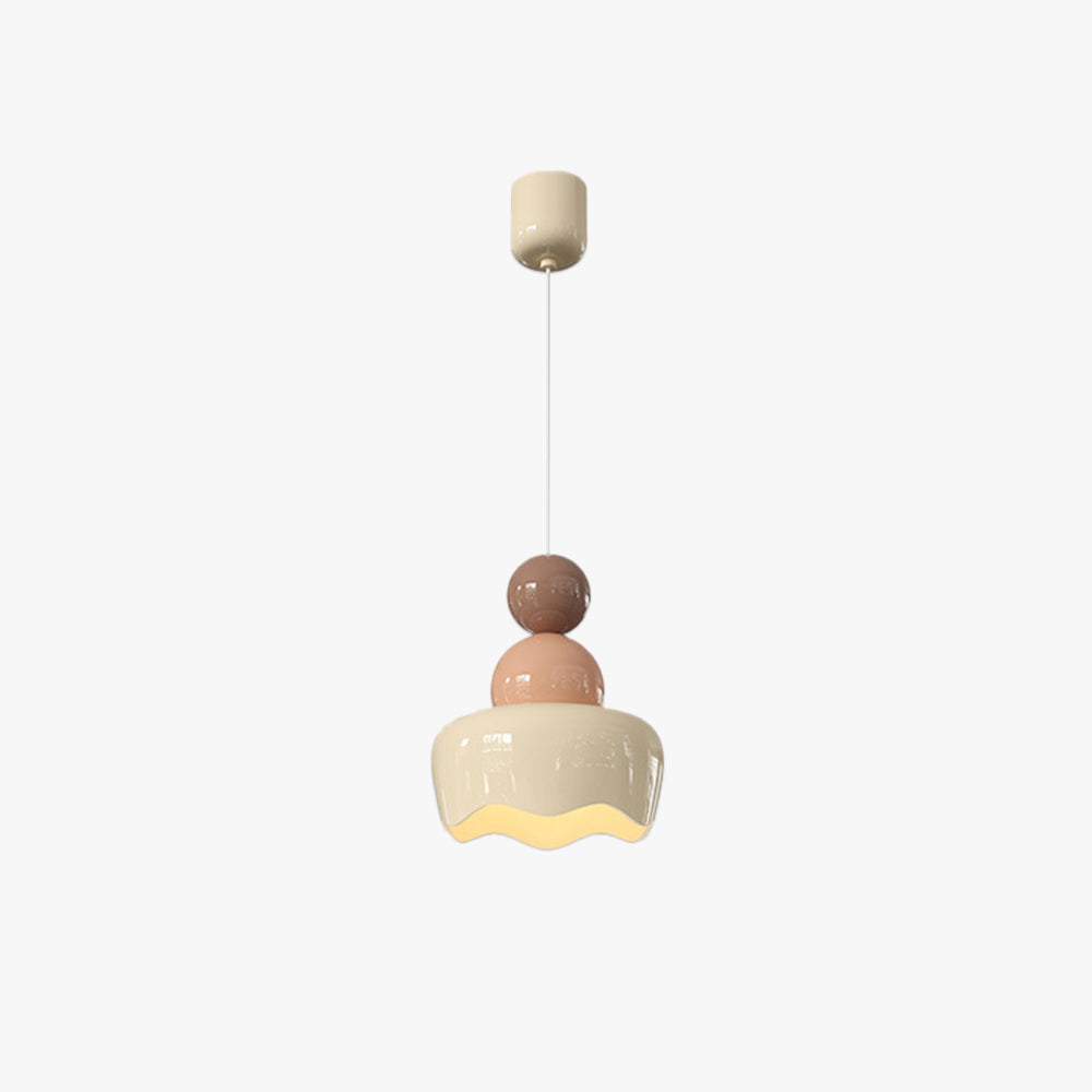 Valentina Sunny Rain Doll LED Pendant Light Resin Bedroom - Letslighting