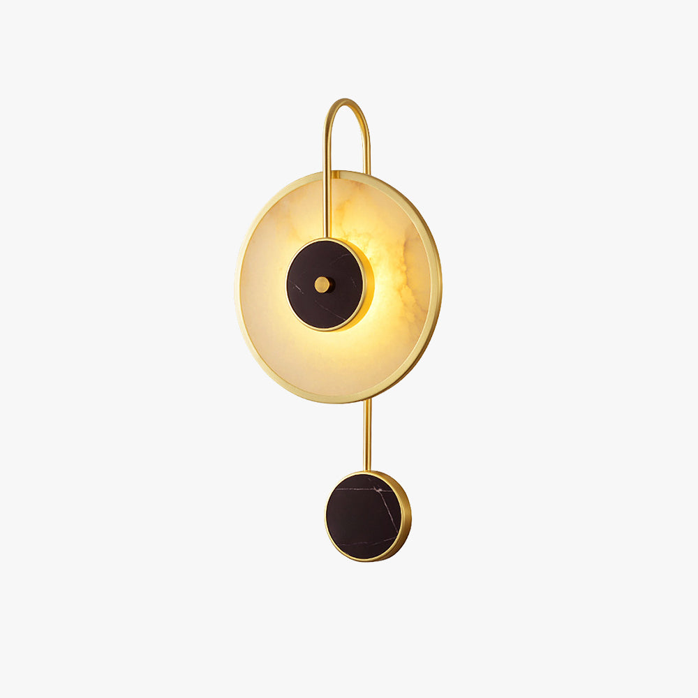 Kristy Modern Metal/Marble Indoor Wall Lamp Bedroom
