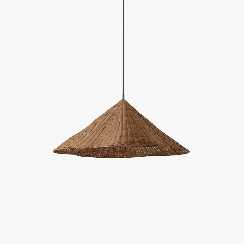 Ritta Vintage Rattan Pendant Light Living Room Bedroom - Letslighting