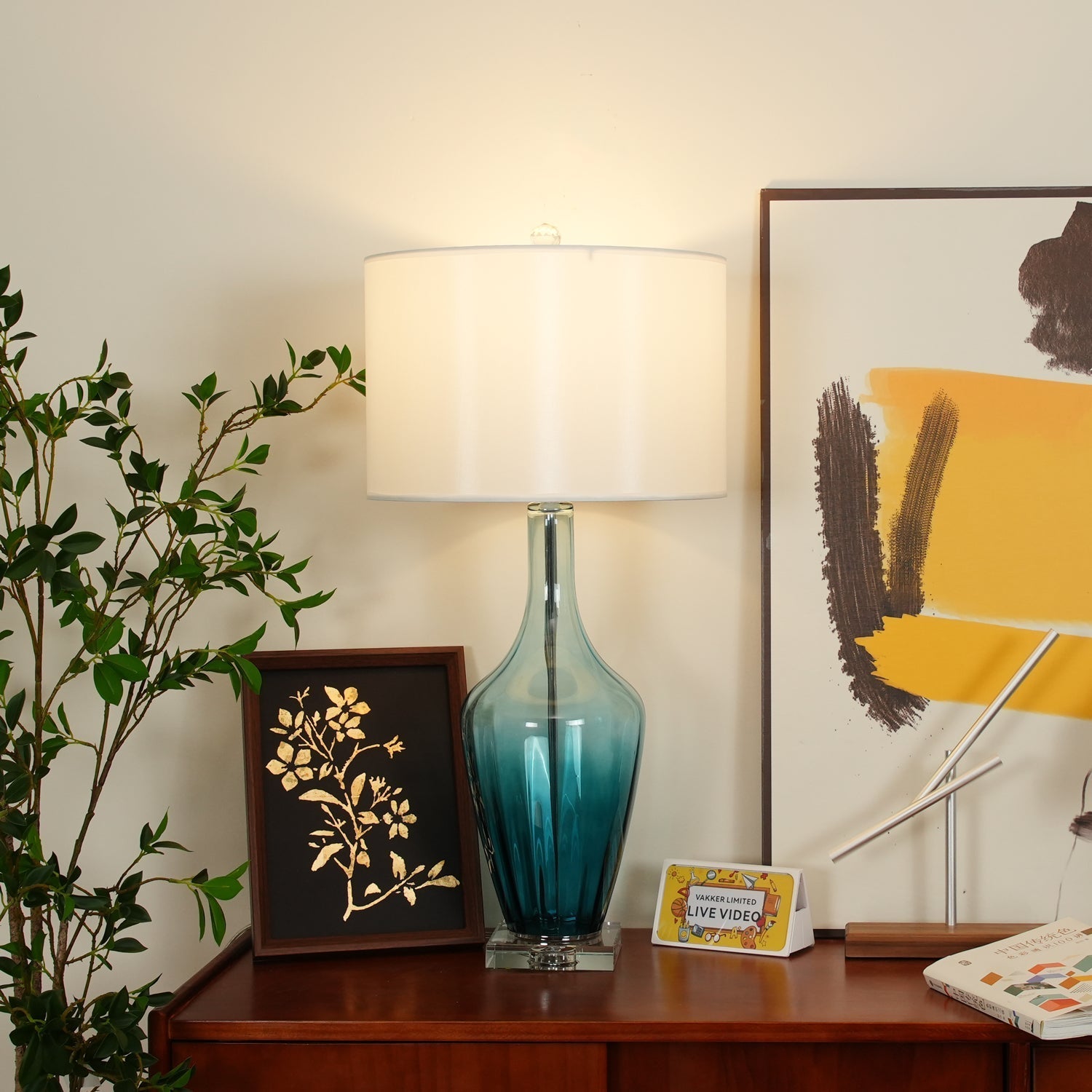 Syphae Glass Table Lamp - Letslighting