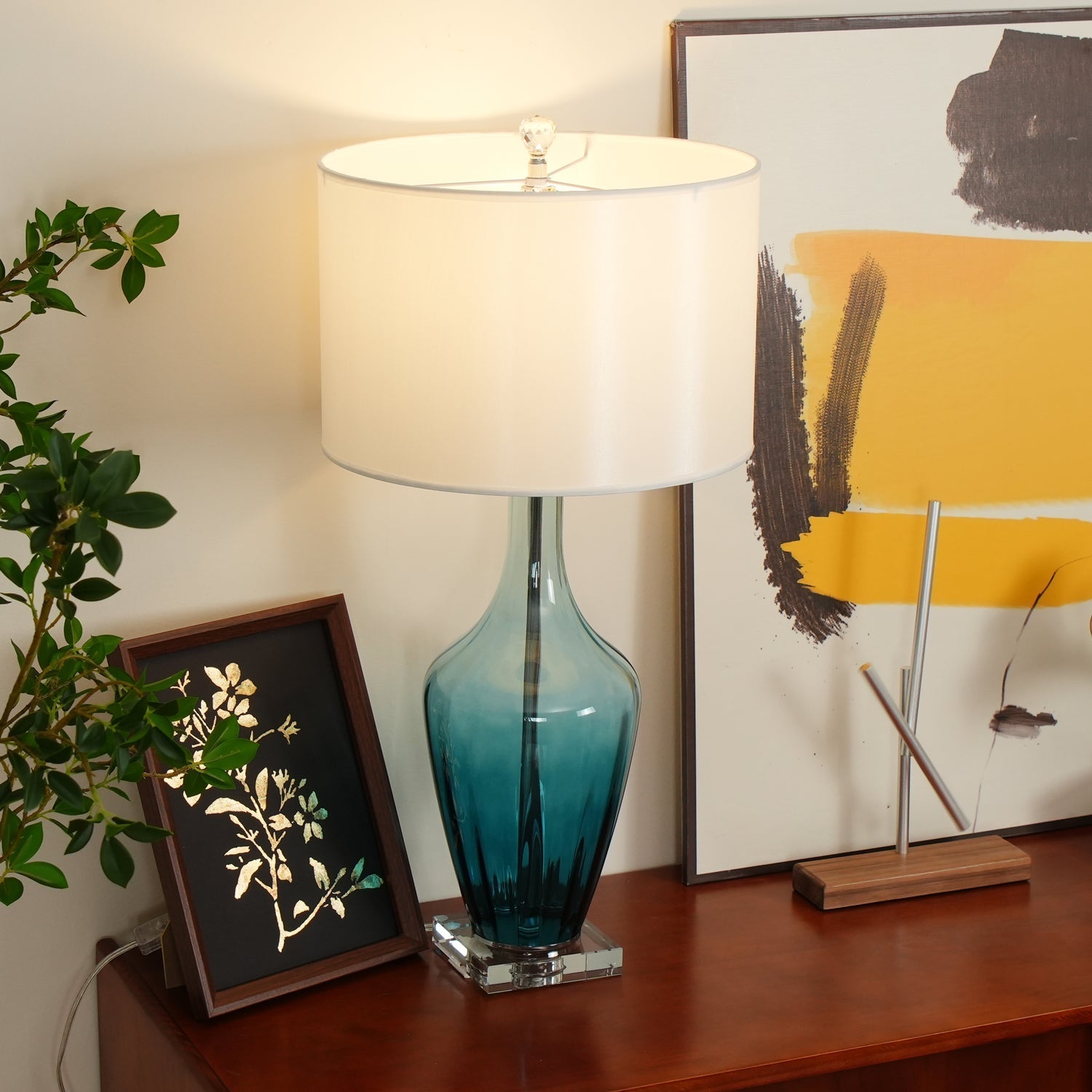 Syphae Glass Table Lamp - Letslighting