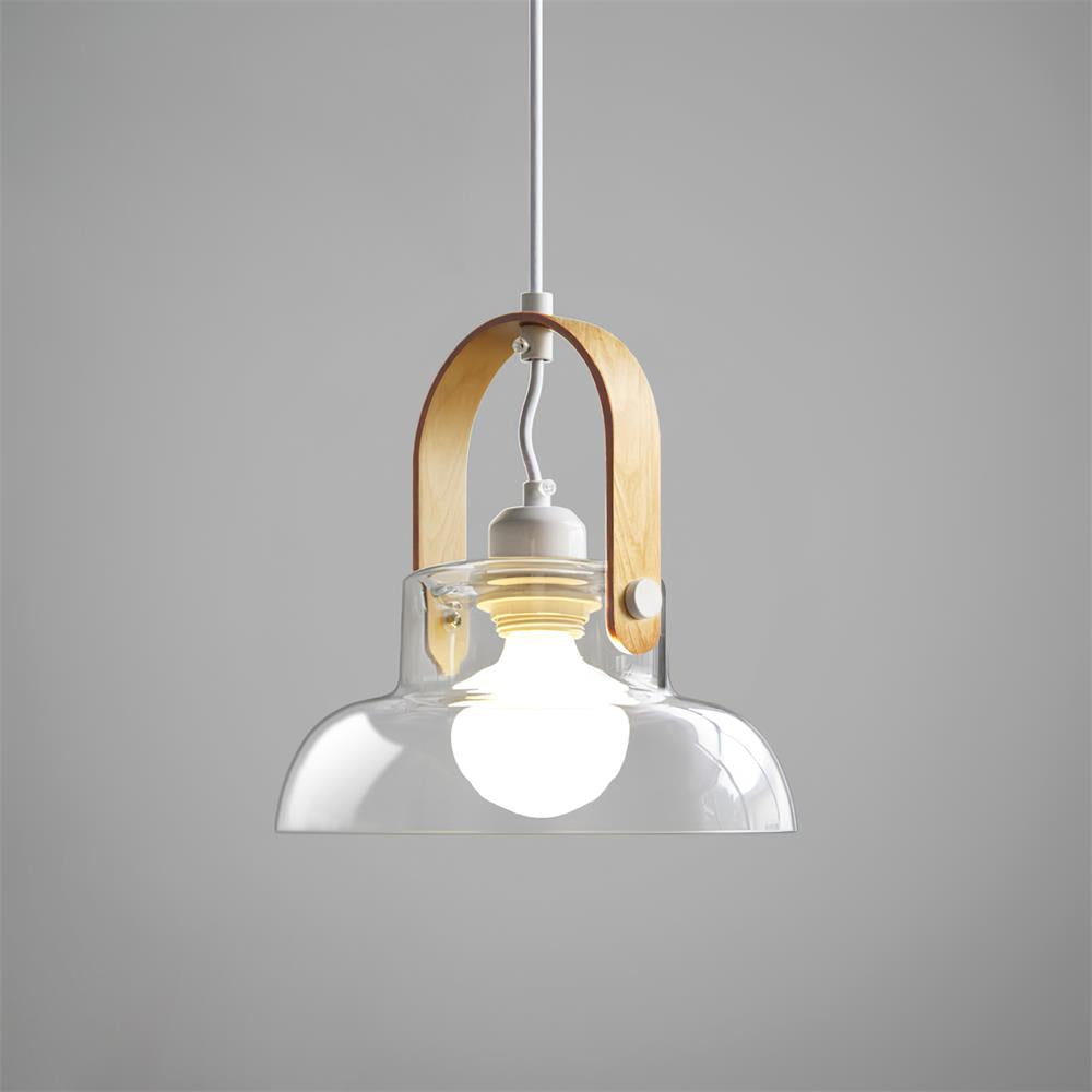 Hailie Pendant Lamp Clear Glass Rustic Modern - Letslighting