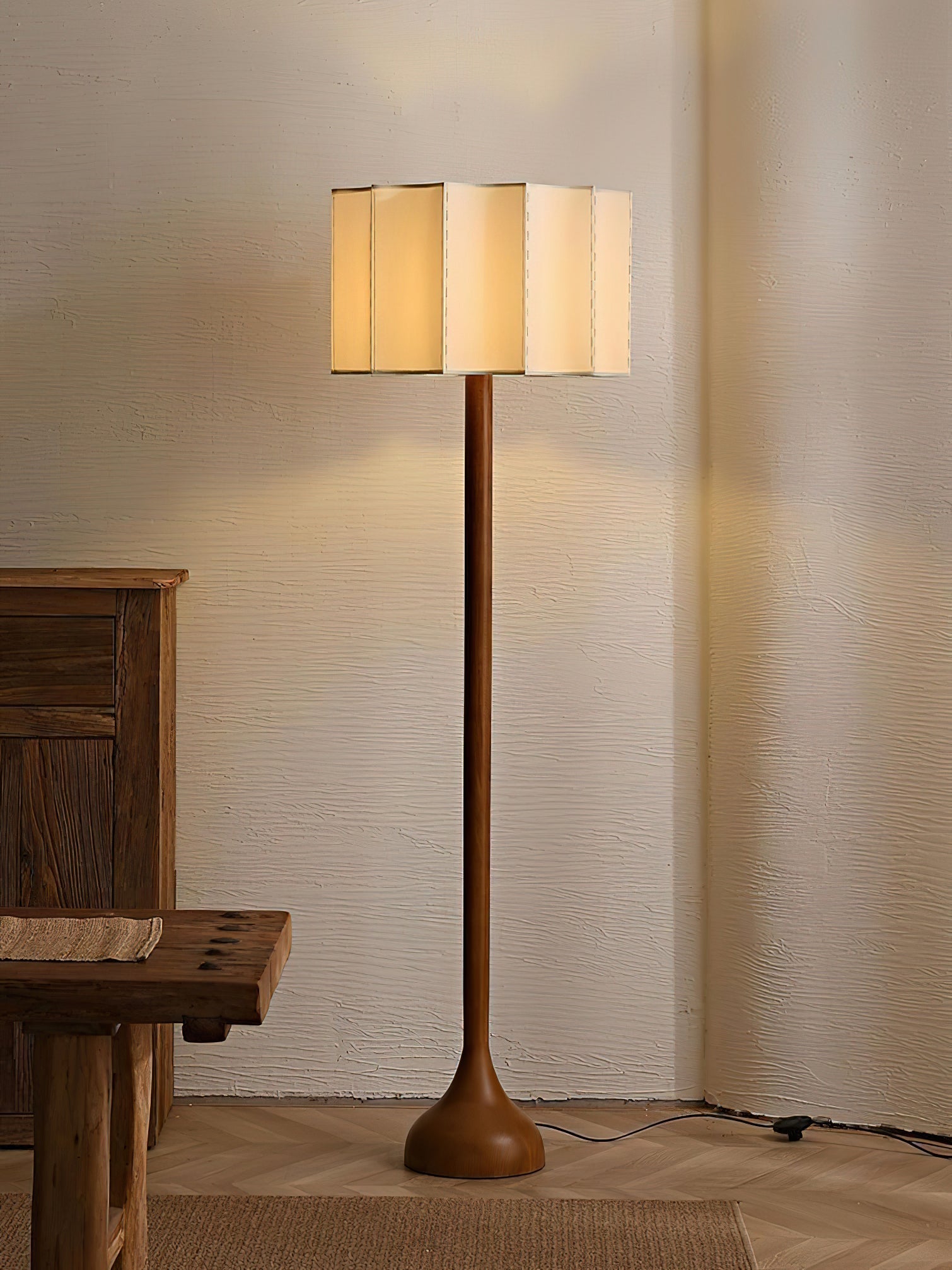 Axel Minimalist Wood Floor Lamp - Letslighting
