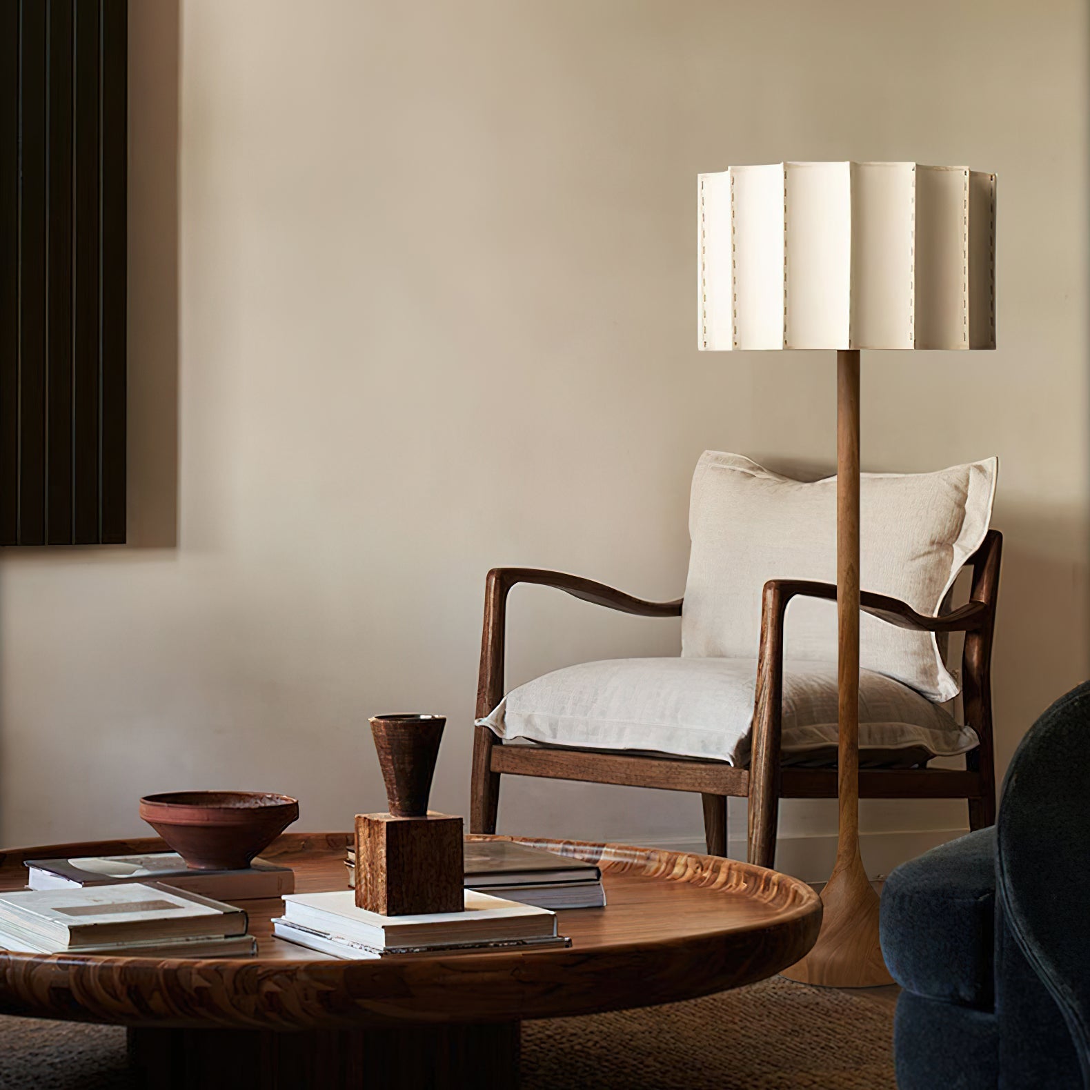 Axel Minimalist Wood Floor Lamp - Letslighting