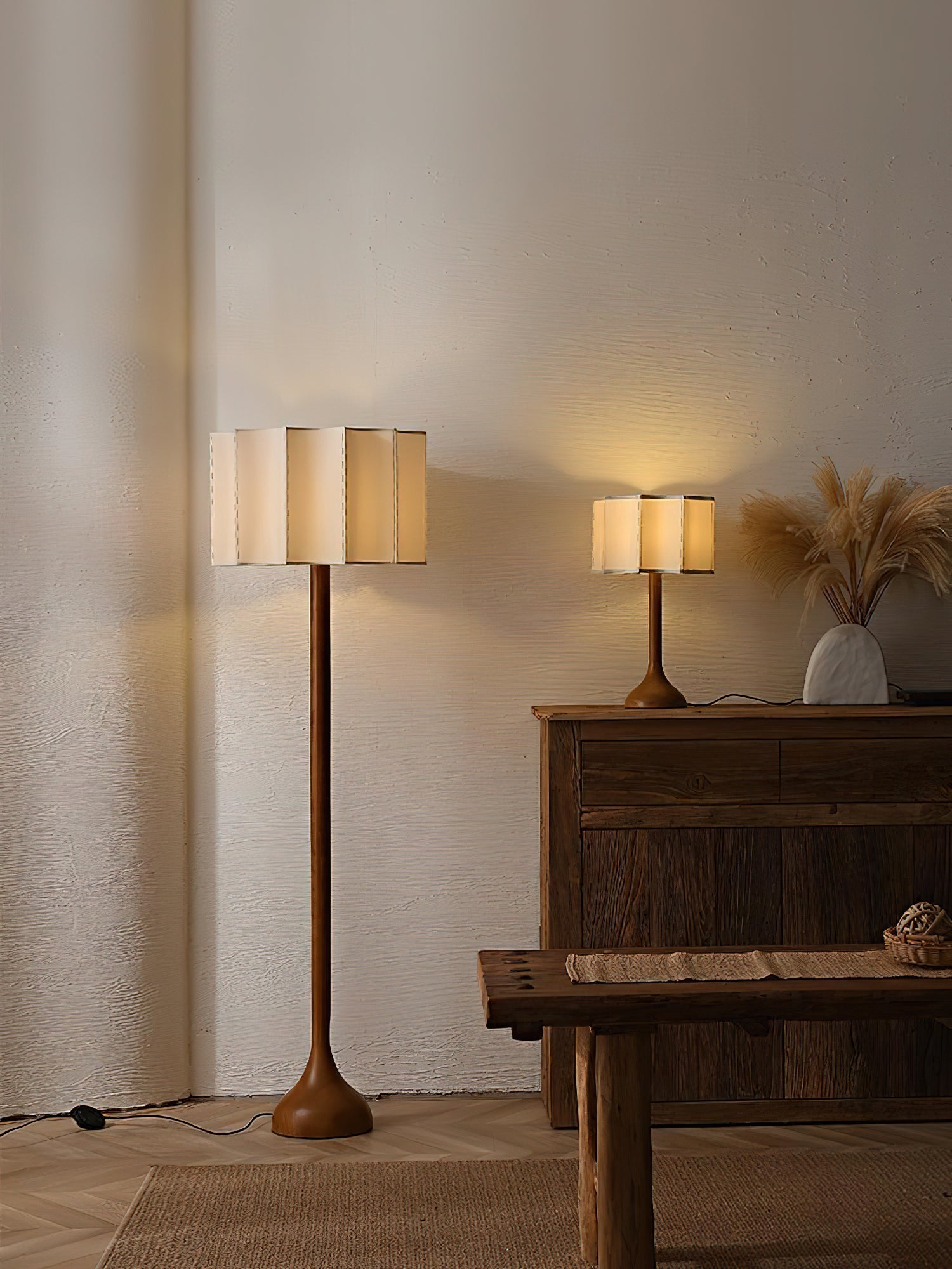 Axel Minimalist Wood Floor Lamp - Letslighting