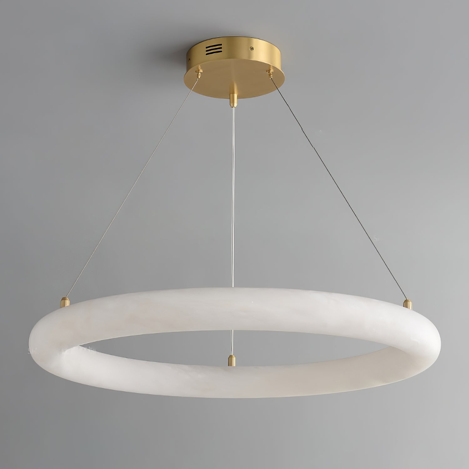 Erzorila Circular Alabaster Pendant Light