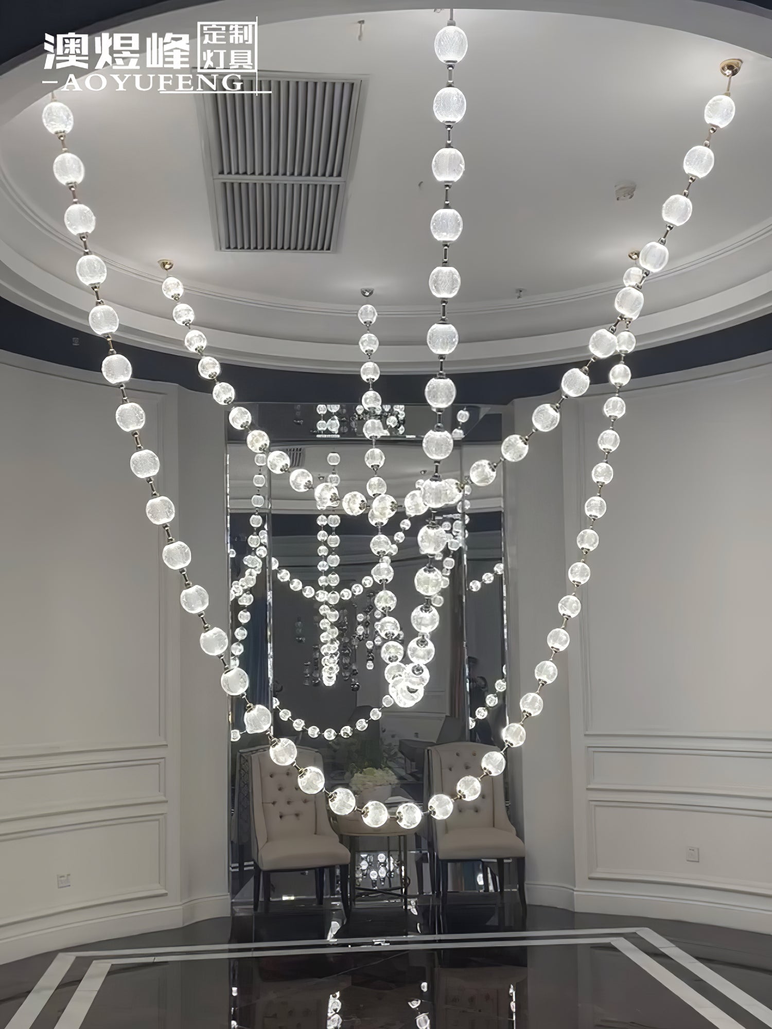 Zalvarin Brass Sputnik Chandelier - Letslighting